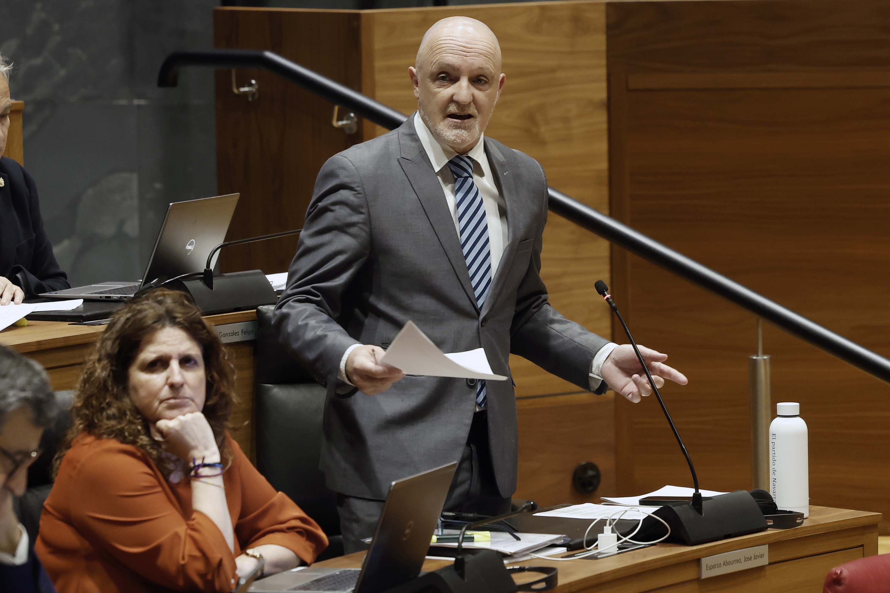 Javier Esparza, artxiboko irudi batean. JESUS DIGES / EFE