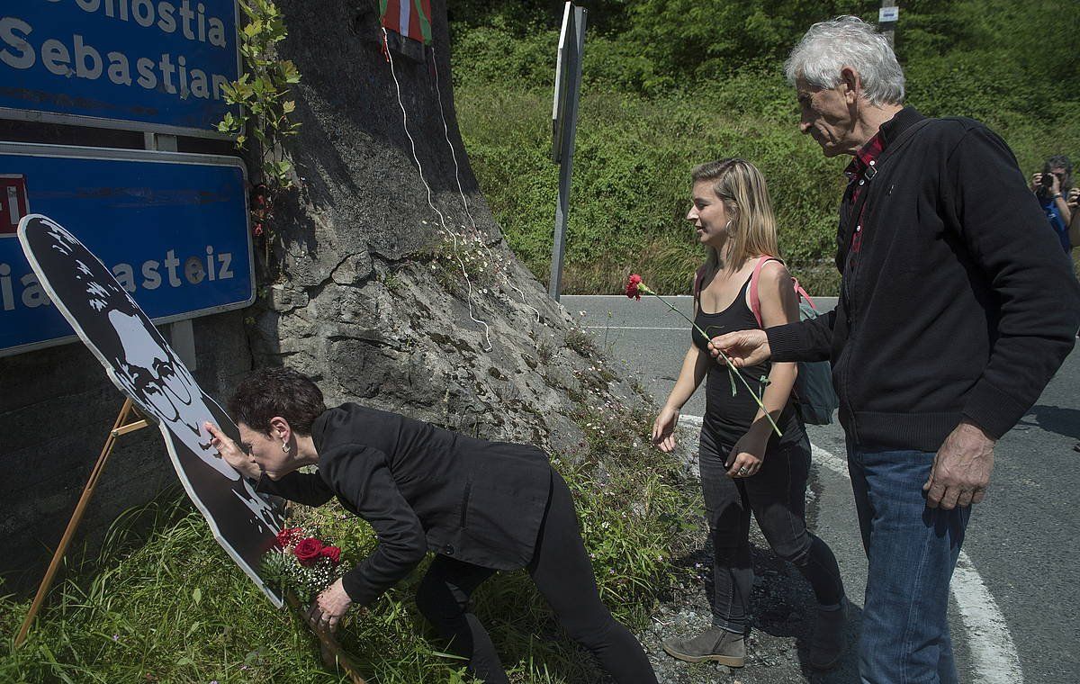 Txabi Etxebarrietaren omenaldia, hil zuteneko 50. urteurrenean. JON URBE, FOKU