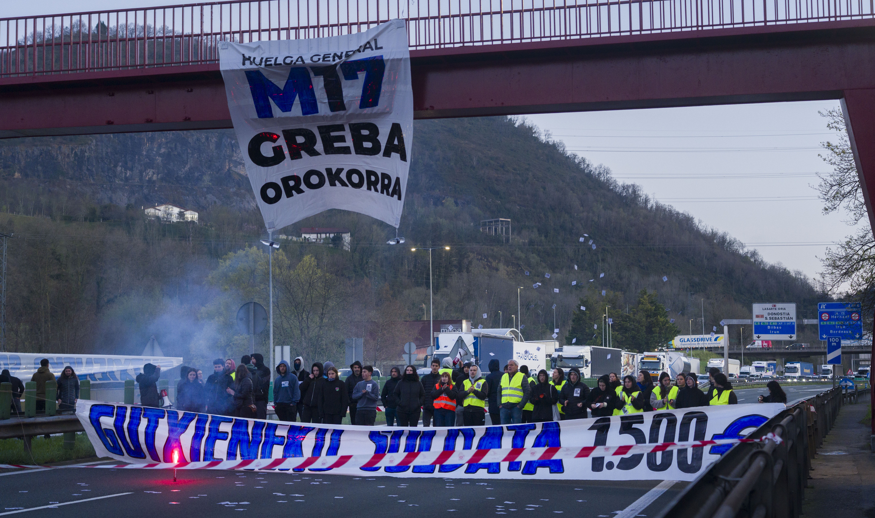 Andoain, Gipuzkoa. (Jon Urbe/@FOKU)