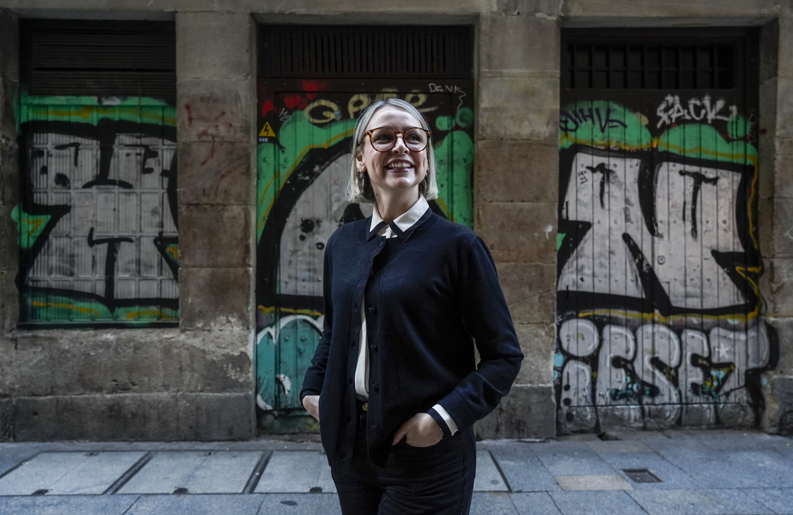 Marxlenin Perez Valdes, Kubako telebistako 'Cuadrando la caja' saioaren aurkezlea, Bilbon. MARISOL RAMIREZ / FOKU