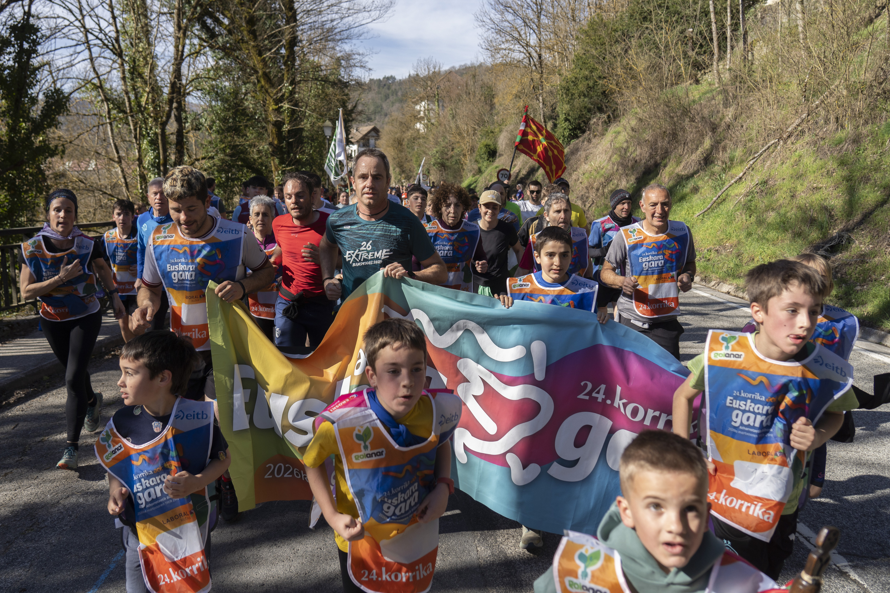 Korrika, Otsagabian. IÑIGO URIZ / FOKU