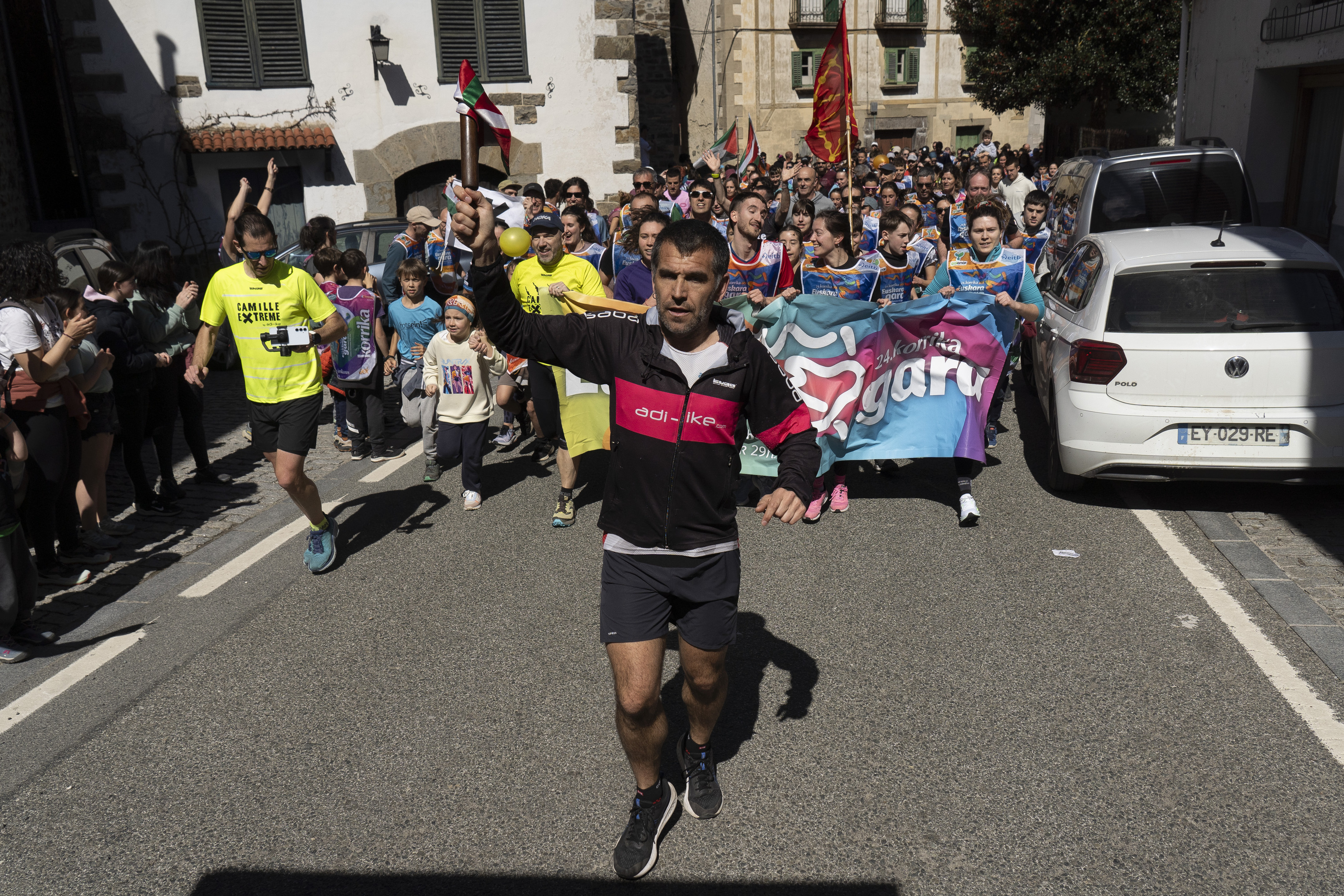 Herriz herri, jende ugari korrika. IÑIGO URIZ / FOKU