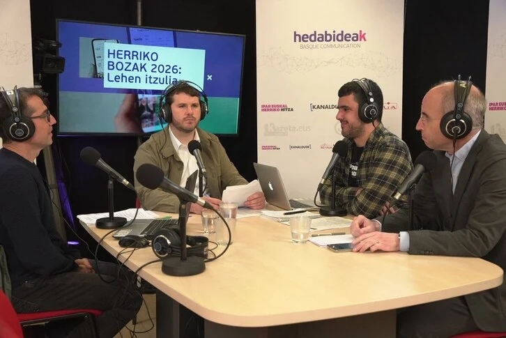 Bozen gaineko saio bateratua, joan den igandean, Urruñan (Lapurdi). EUSKAL HEDABIDEAK