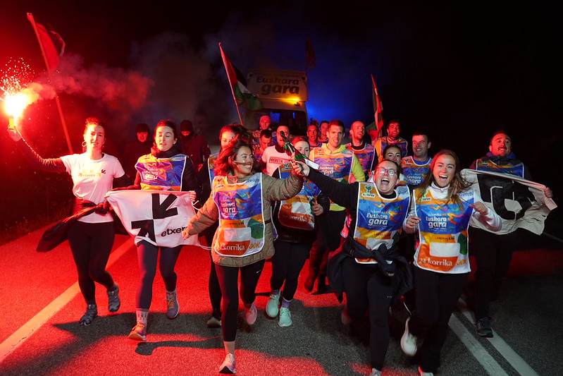 Giro ederra gauean, Nafarroan. AEK