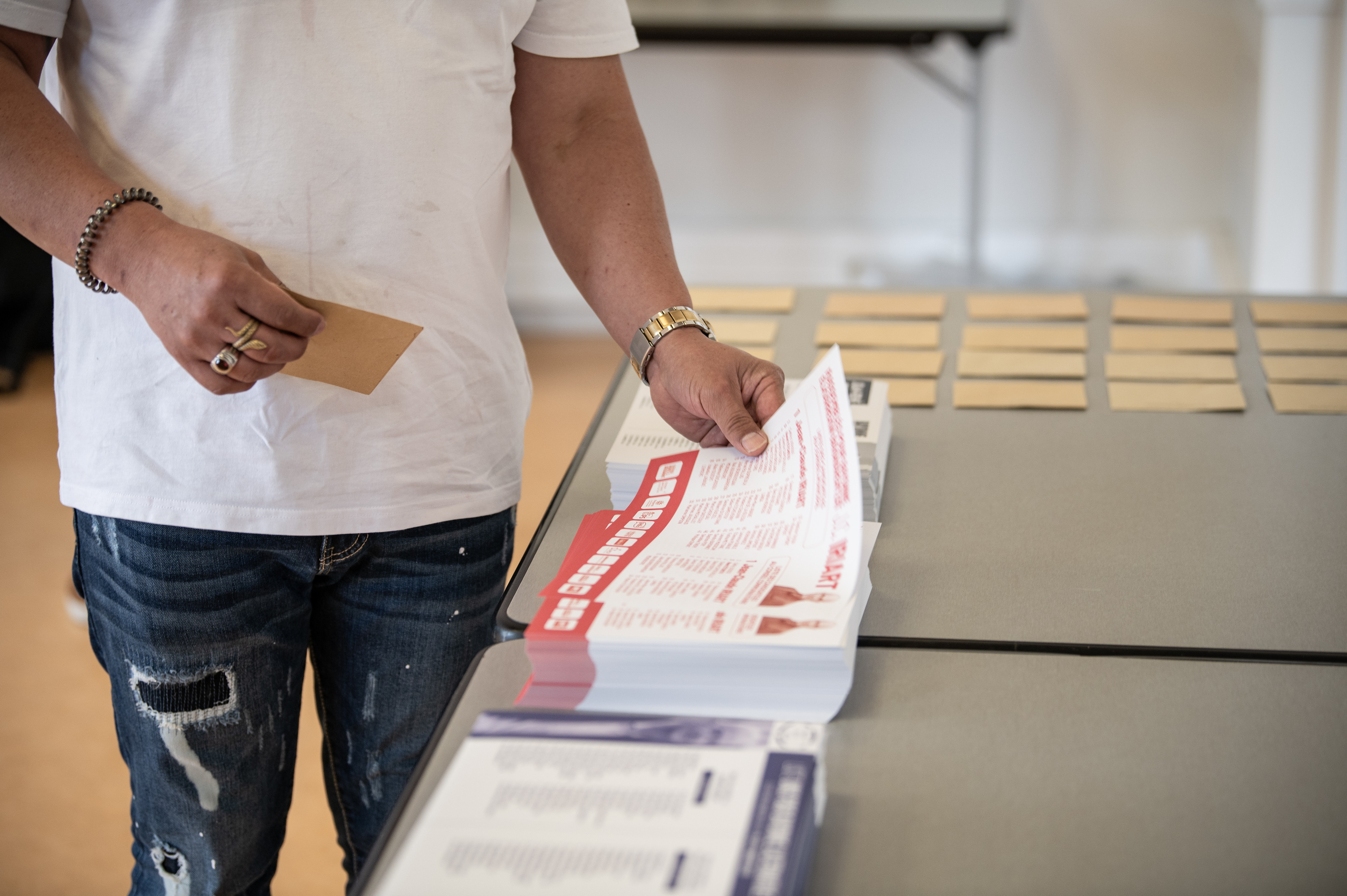 Baionako bozkaleku bat, gaur goizean. PATXI BELTZAIZ