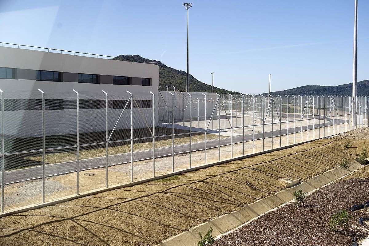 Zaballako espetxea artxiboko irudian. JUANAN RUIZ, FOKU