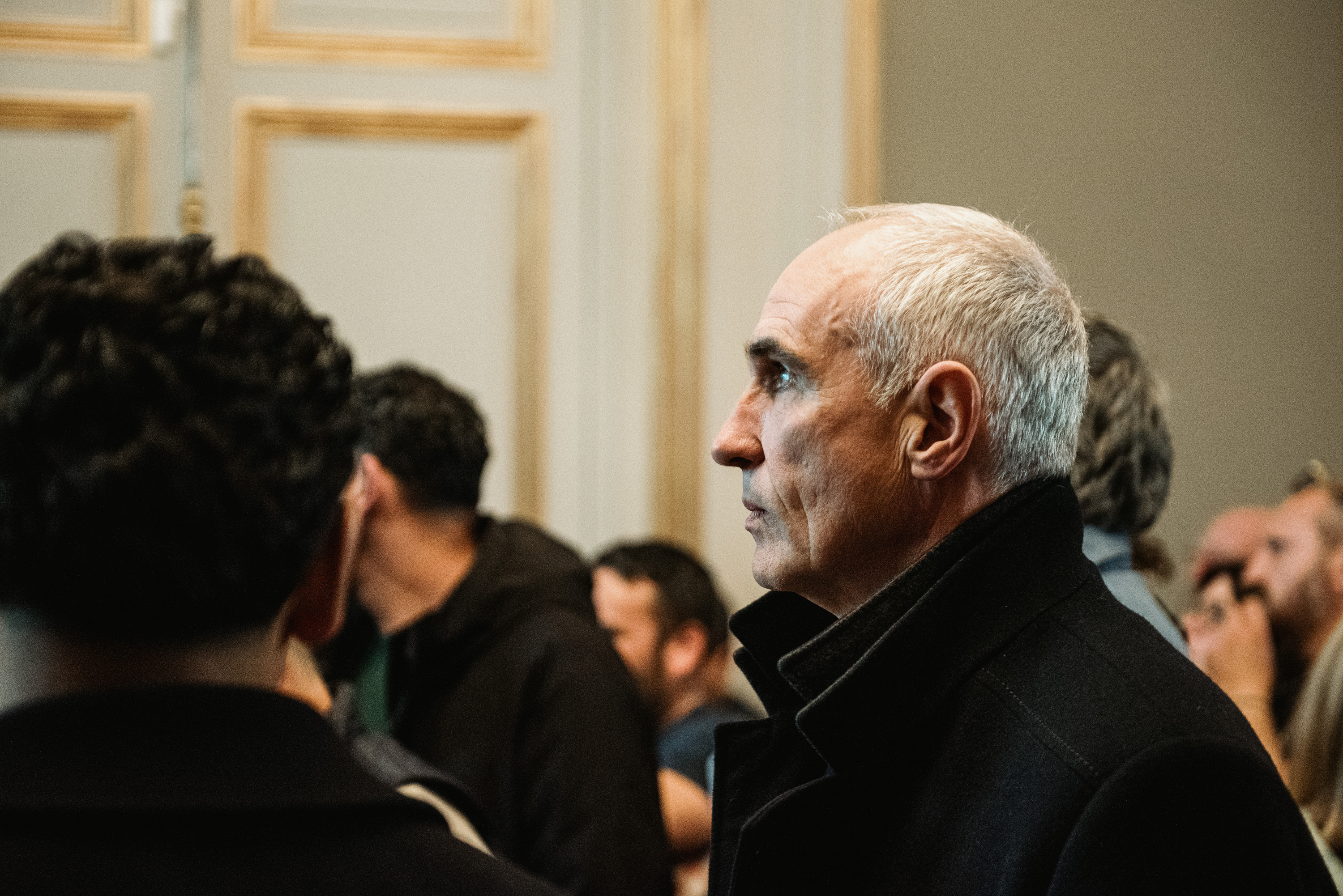 Jean-Claude Iriart bigarren postura arribatu da, Baionan. GUILLAUME FAUVEAU