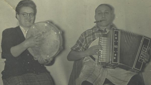 (ID_17742579616035) Primi Erostarbe eta Elgeta, 1950eko hamarkadan.