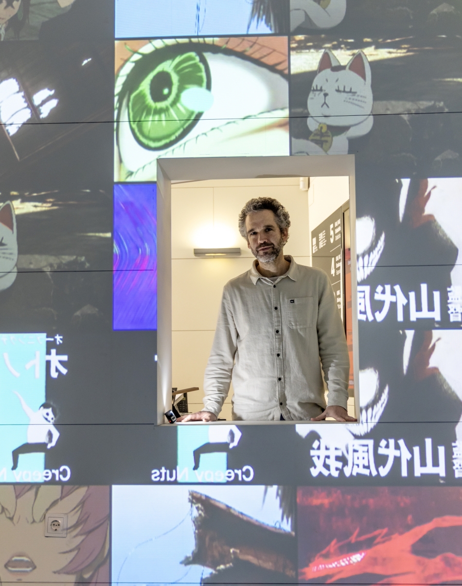 Edorta Subijana Gainesposizioa instalazioaren sortzailea.