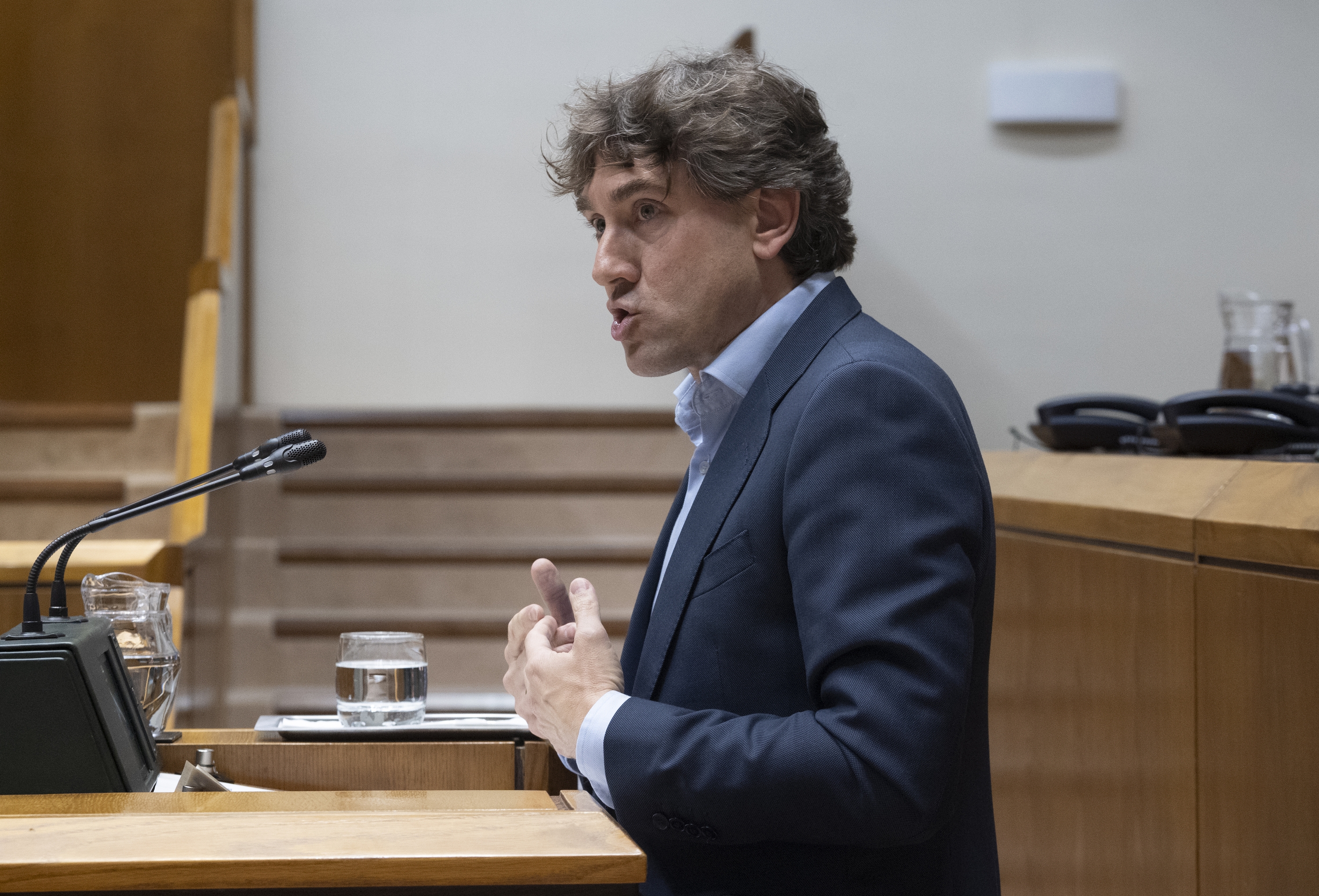 Eneko Andueza, artxiboko irudi batean. RAUL BOGAJO / FOKU