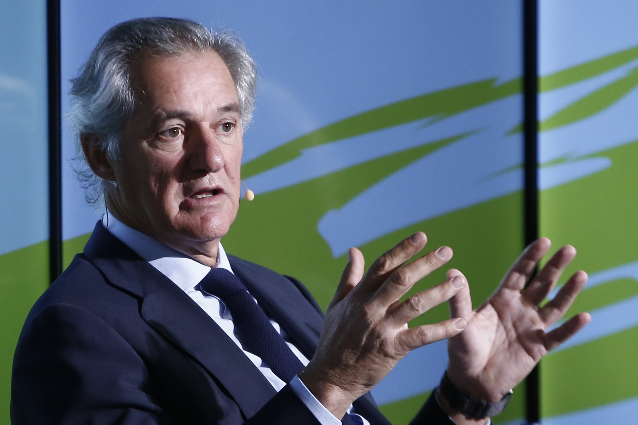 Jose Manuel Entrecanales, Accionako presidentea. QUIQUE GARCIA / EFE