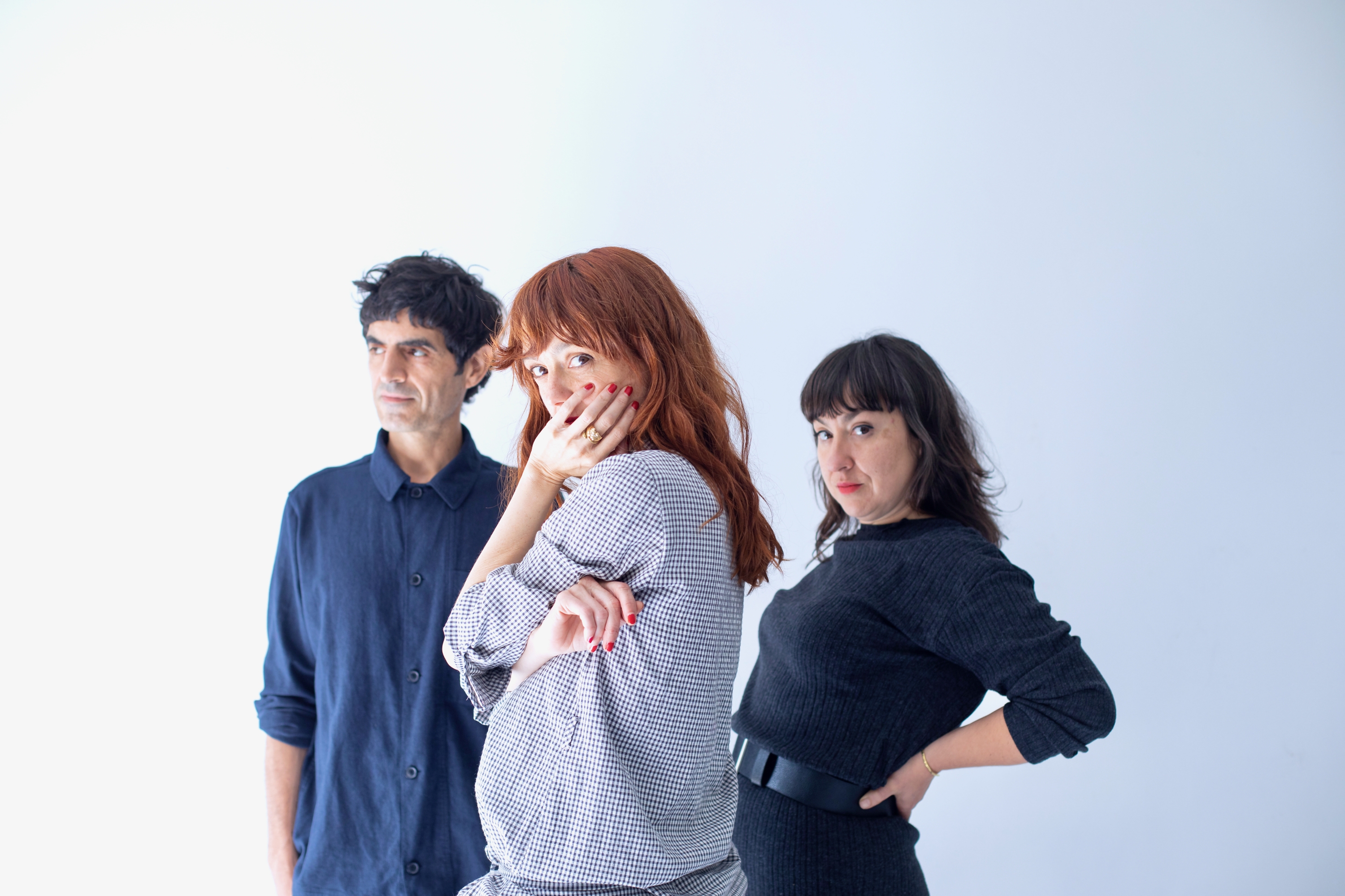 Urko Redondo, Ainara Gurrutxaga eta Miren Alcala, Dejabuko kideak. RENATA ETANOWSKI