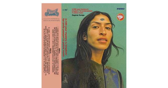 Dogmar Zunigaren azken diskoaren azala. BERRIA