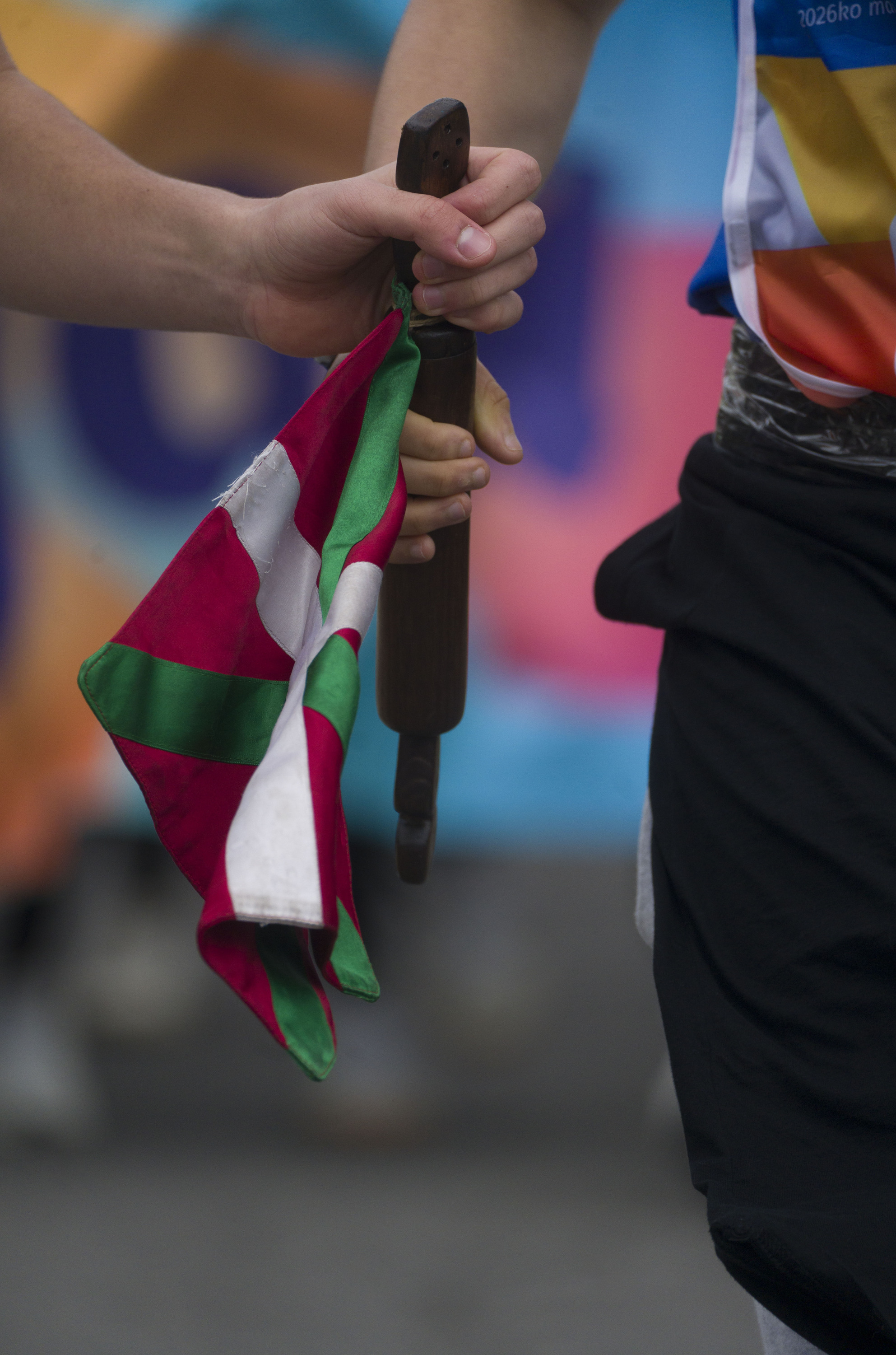 Korrika. Lekuko aldaketa Donostian