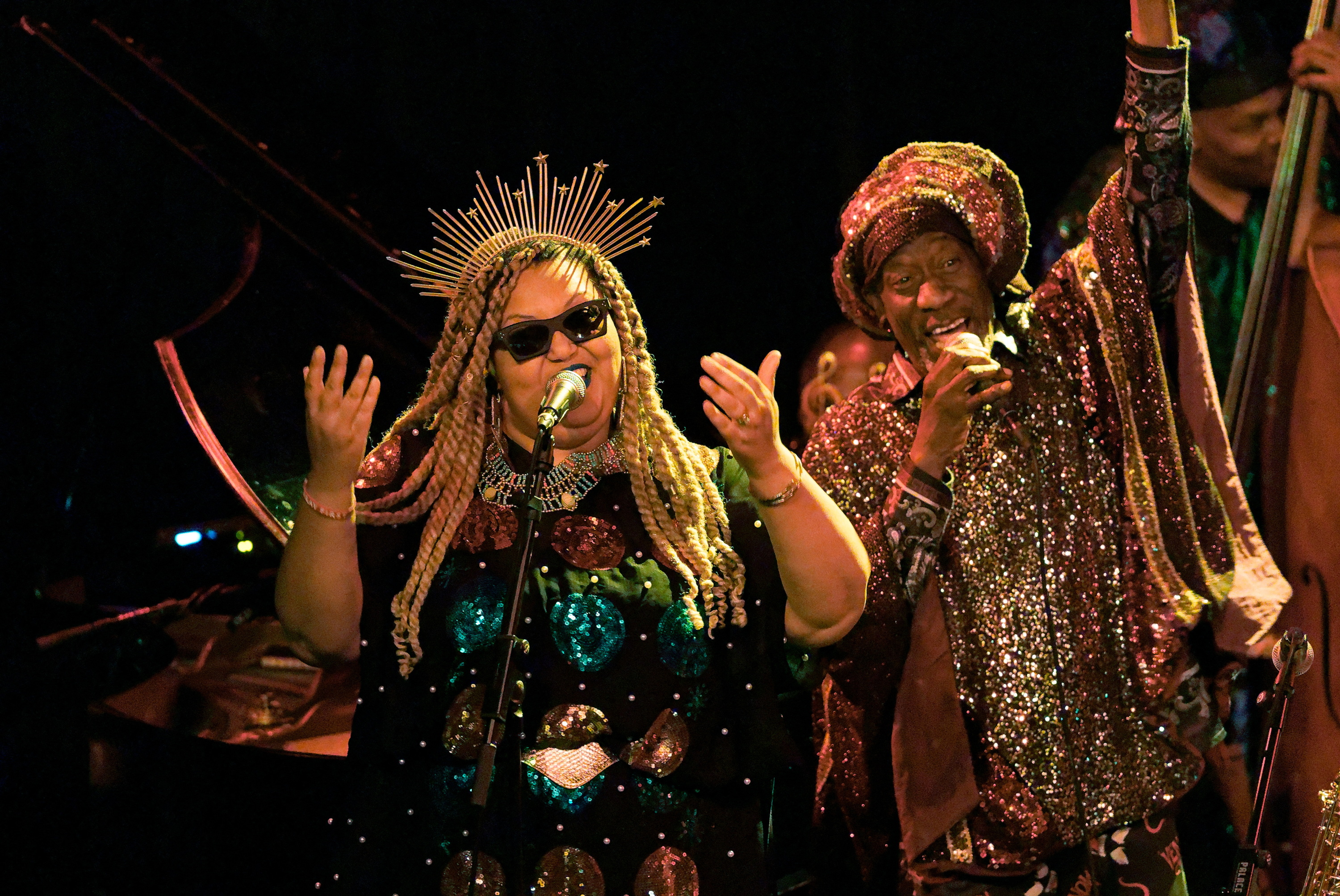 Sun Ra Arkestra taldea, artxiboko irudi batean. GASTEIZKO JAZZALDIA