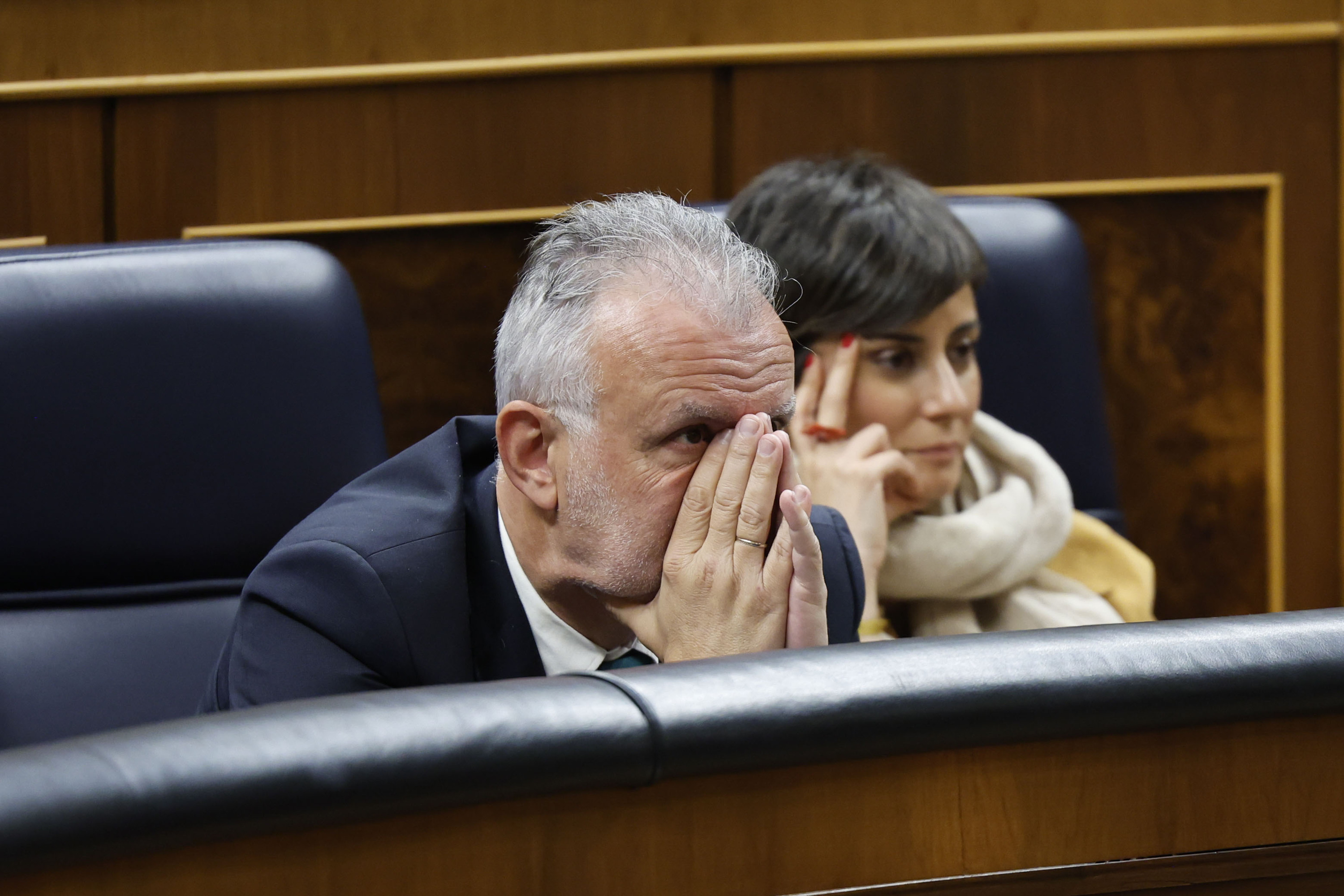 Angel Victor Torres, gaur, Espainiako Kongresuan. MARISCAL / EFE