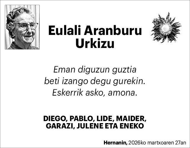 Eulali Aranburu Urkizu 2x2