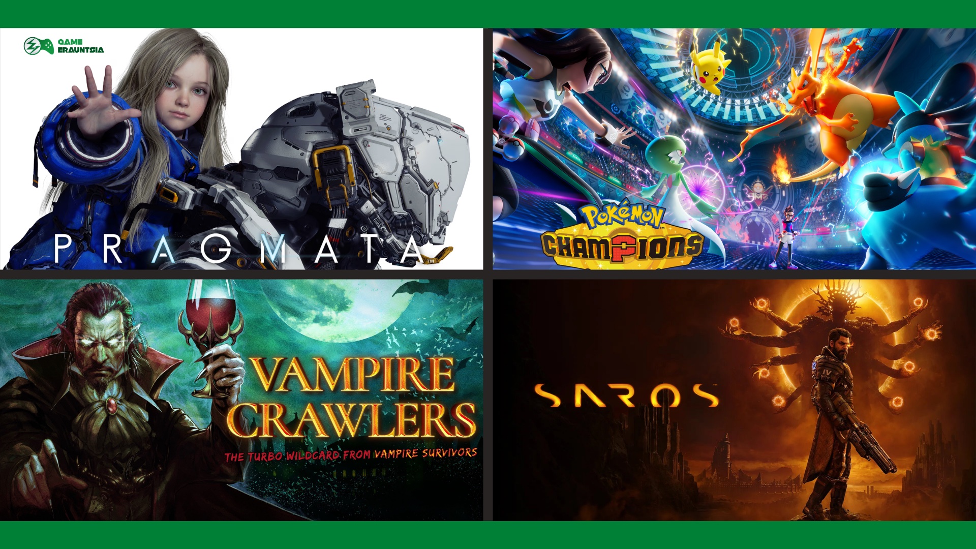 Apirilean iritsiko diren bideojokoetako batzuk. GAME ERAUNTSIA