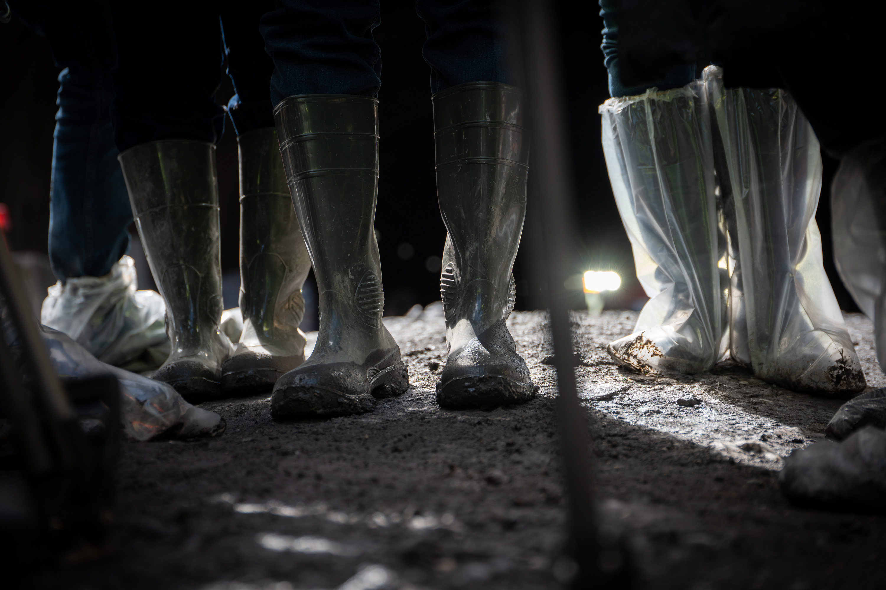 Lokatz ugari dago tunel barruan. AITOR KARASATORRE / FOKU
