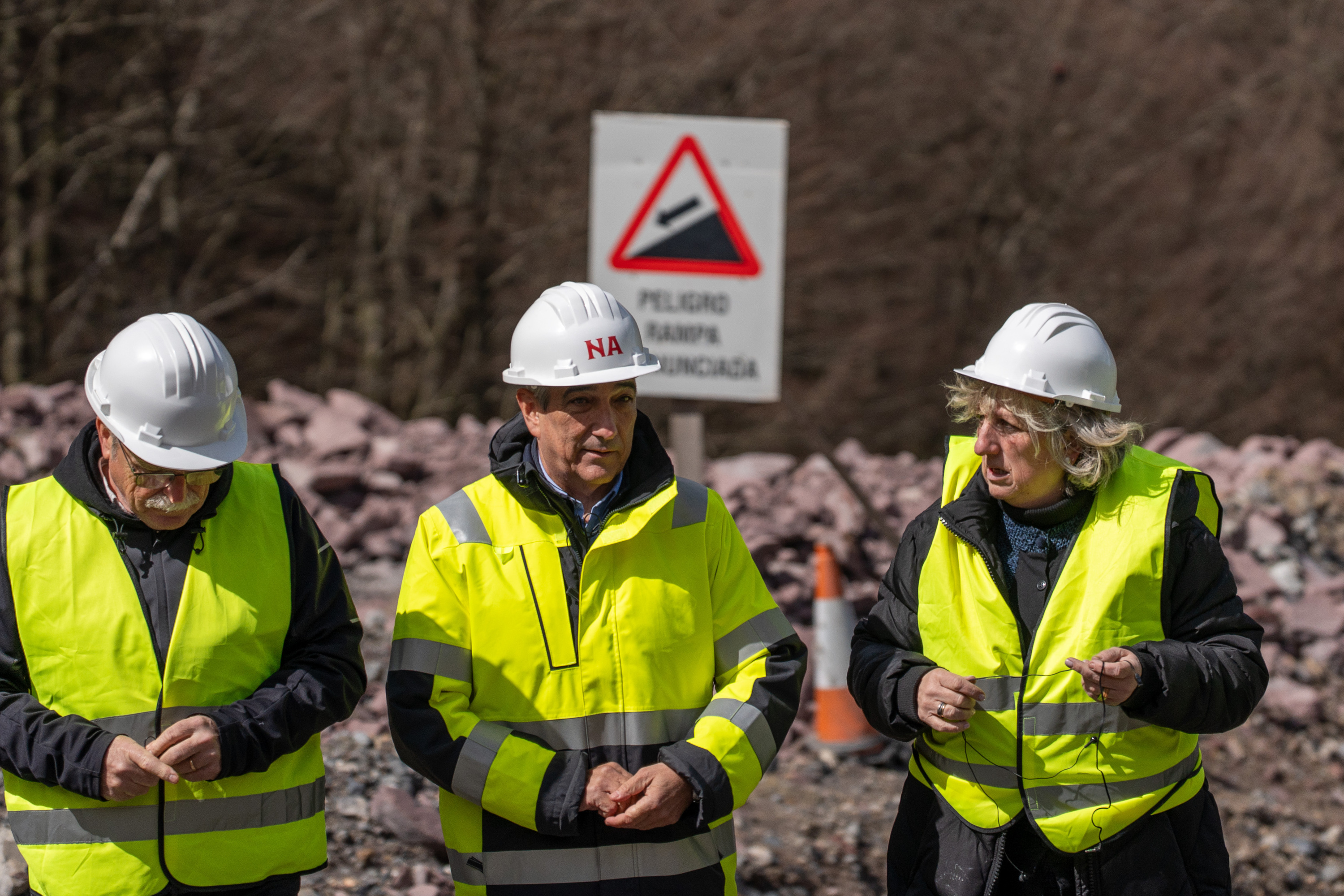 Oscar Txibite, Nafarroako Gobernuko Lurralde Kohesioko kontseilaria. AITOR KARASATORRE / FOKU