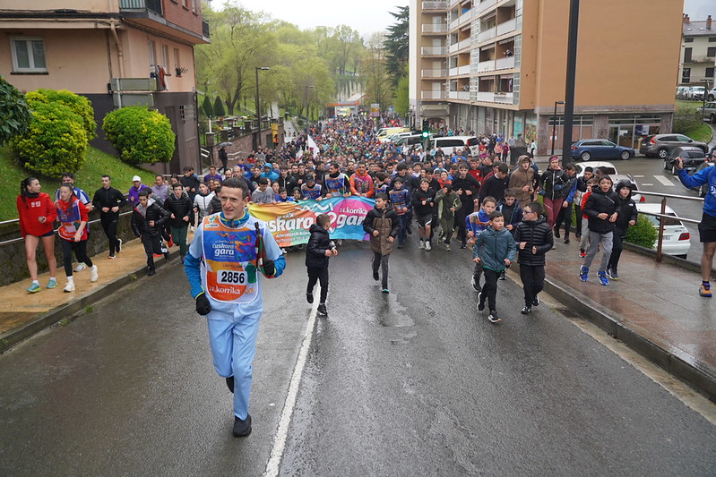 24. Korrika Zumarragan. AEK