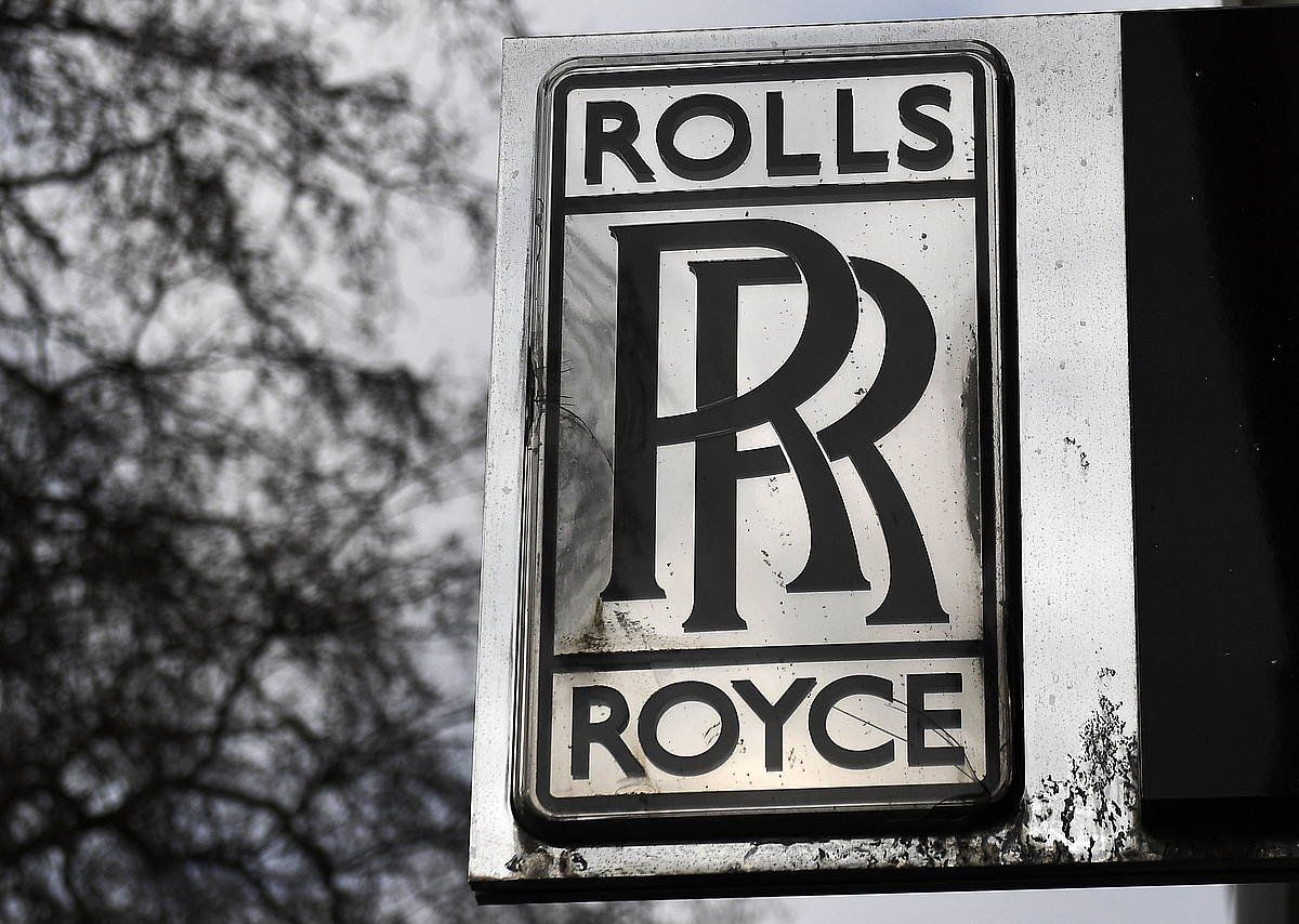 Rolls Royceren ikur bat, Londresen. ANDY RAIN / EFE