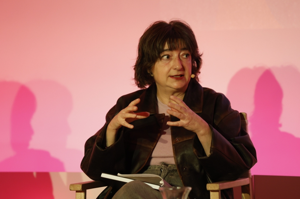 Kristina Zorita ETBko kazetaria Crossover jaialdian Kristina Zorita ETBko kazetaria Crossover jaialdian