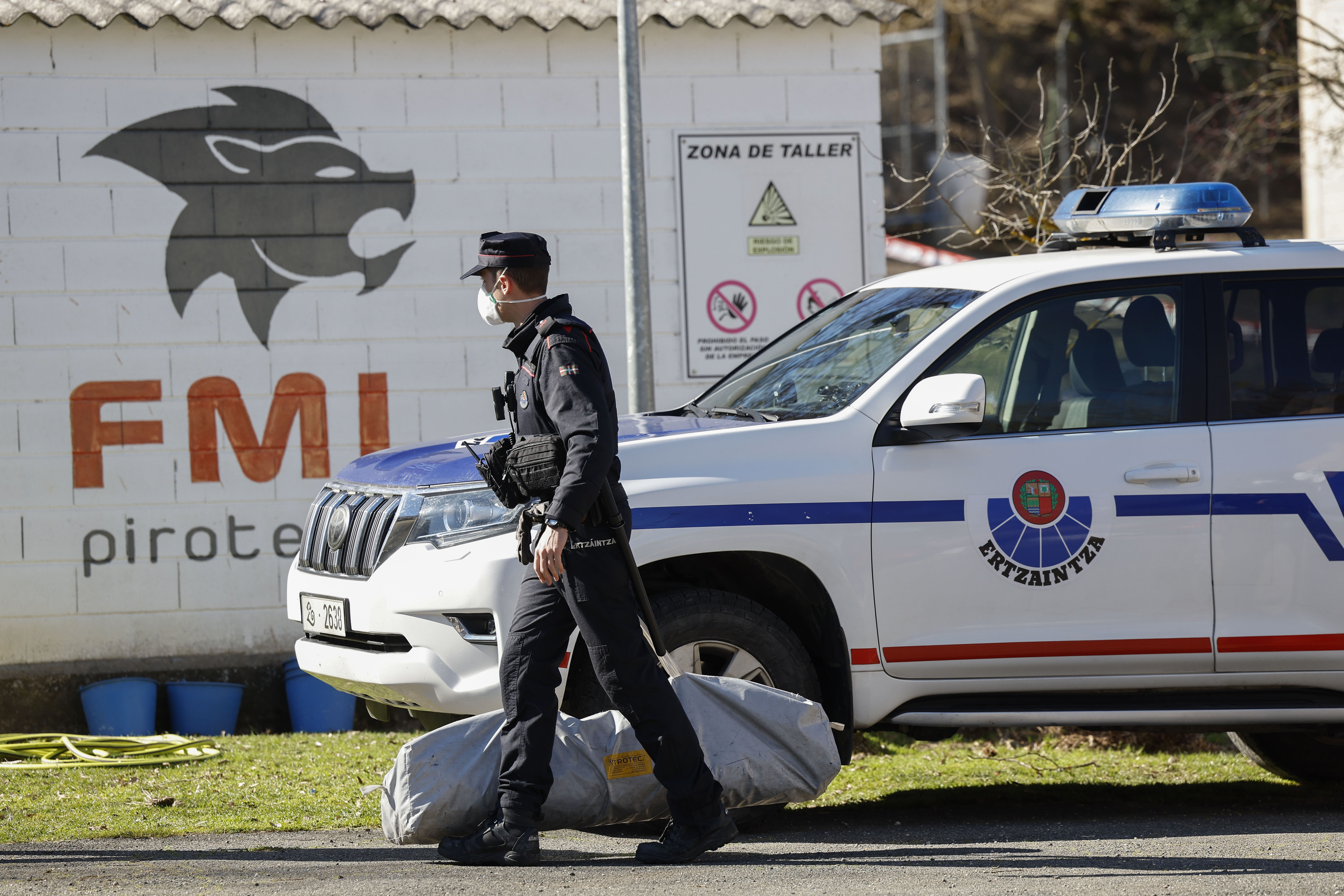 Ertzain bat, artxiboko irudi batean. MIGUEL TOÑA / EFE