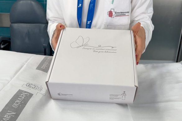 Dolu perinatalari aurre egiteko oroitzapenen kutxa sortu du Osasunbideak. NAFARROAKO GOBERNUA