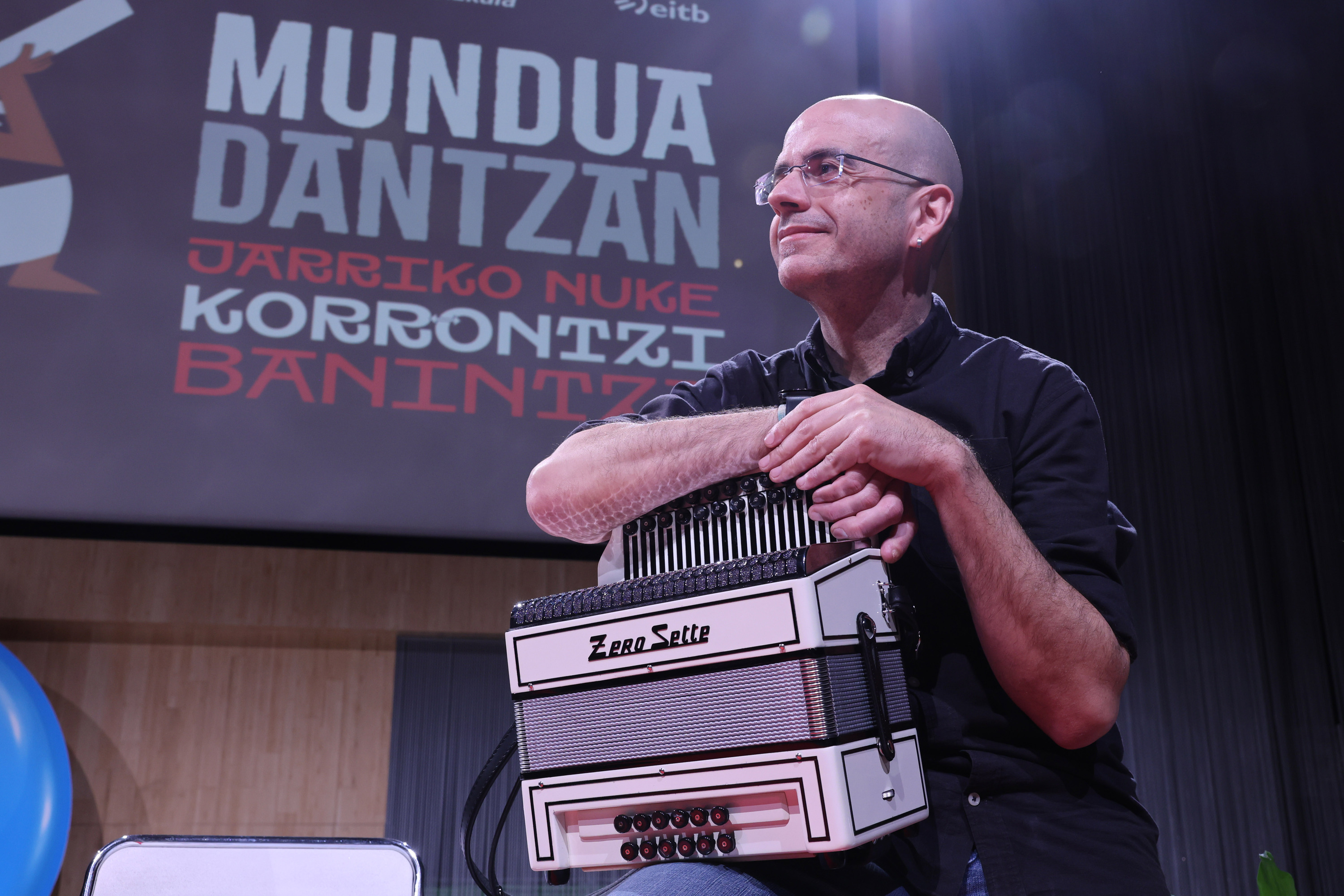 Agus Barandiaran Korrontzi taldeko kidea. OSKAR MATXIN EDESA / FOKU