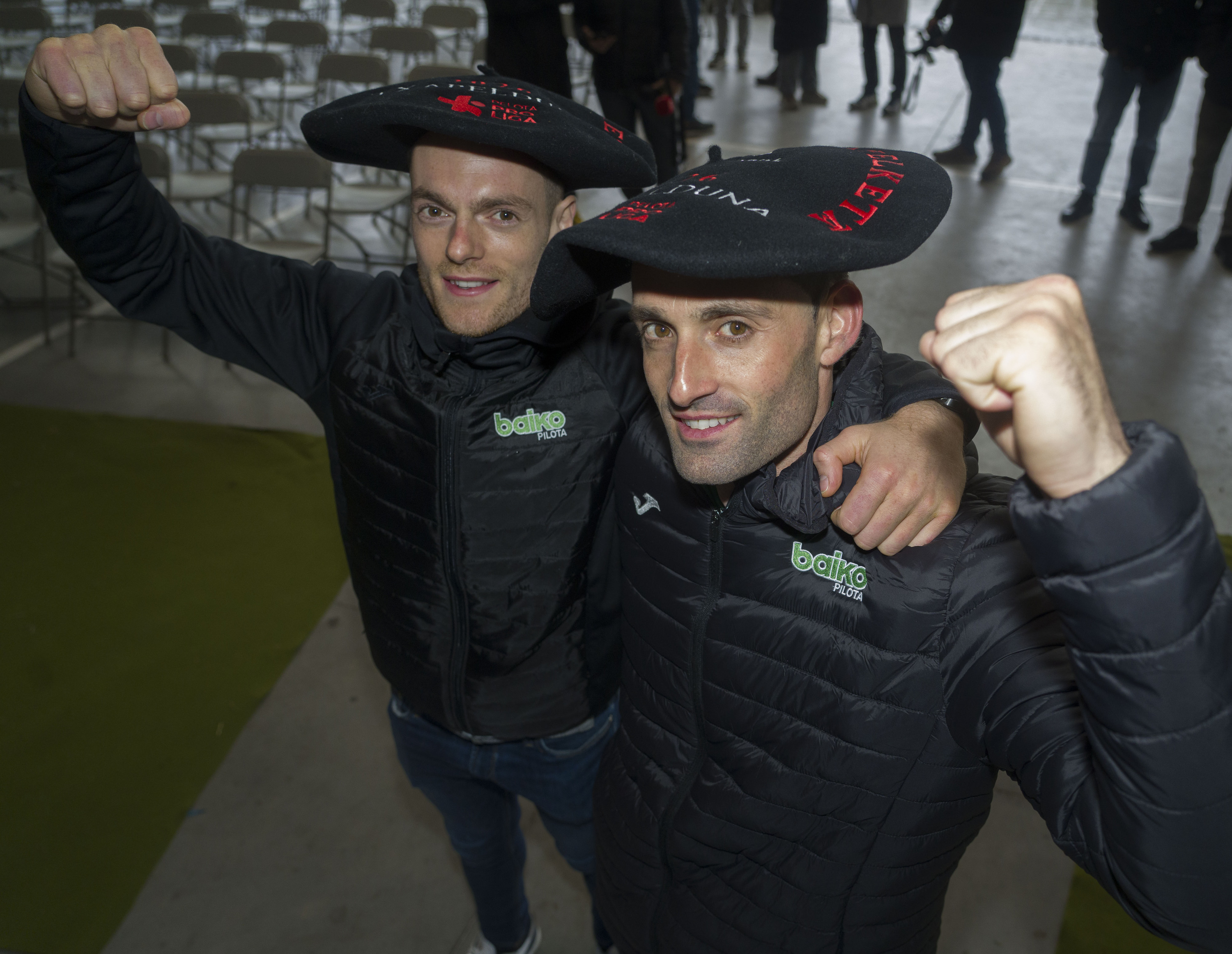 Unai Laso eta Jon Ander Albisu. JON URBE / FOKU