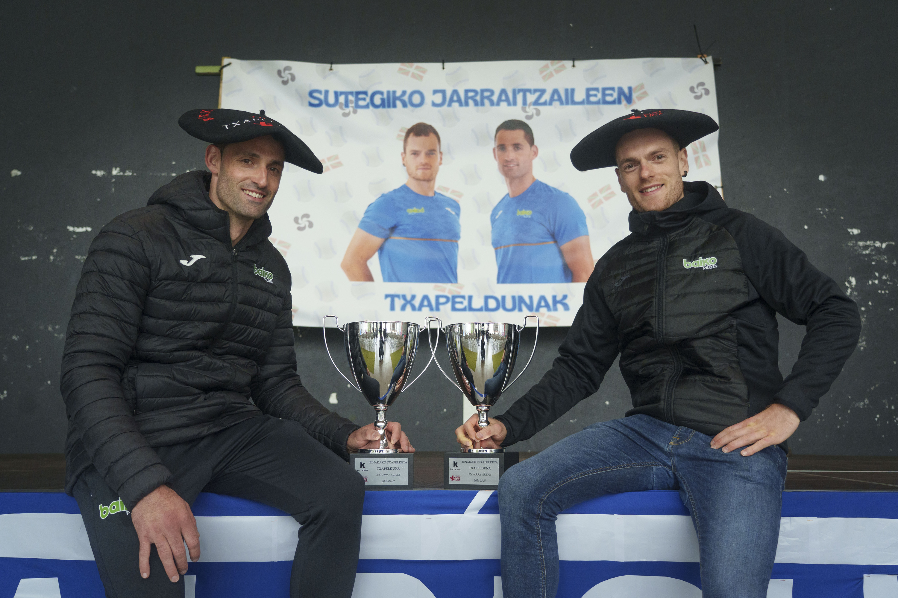 Jon Ander Albisu eta Unai Laso. JON URBE / FOKU