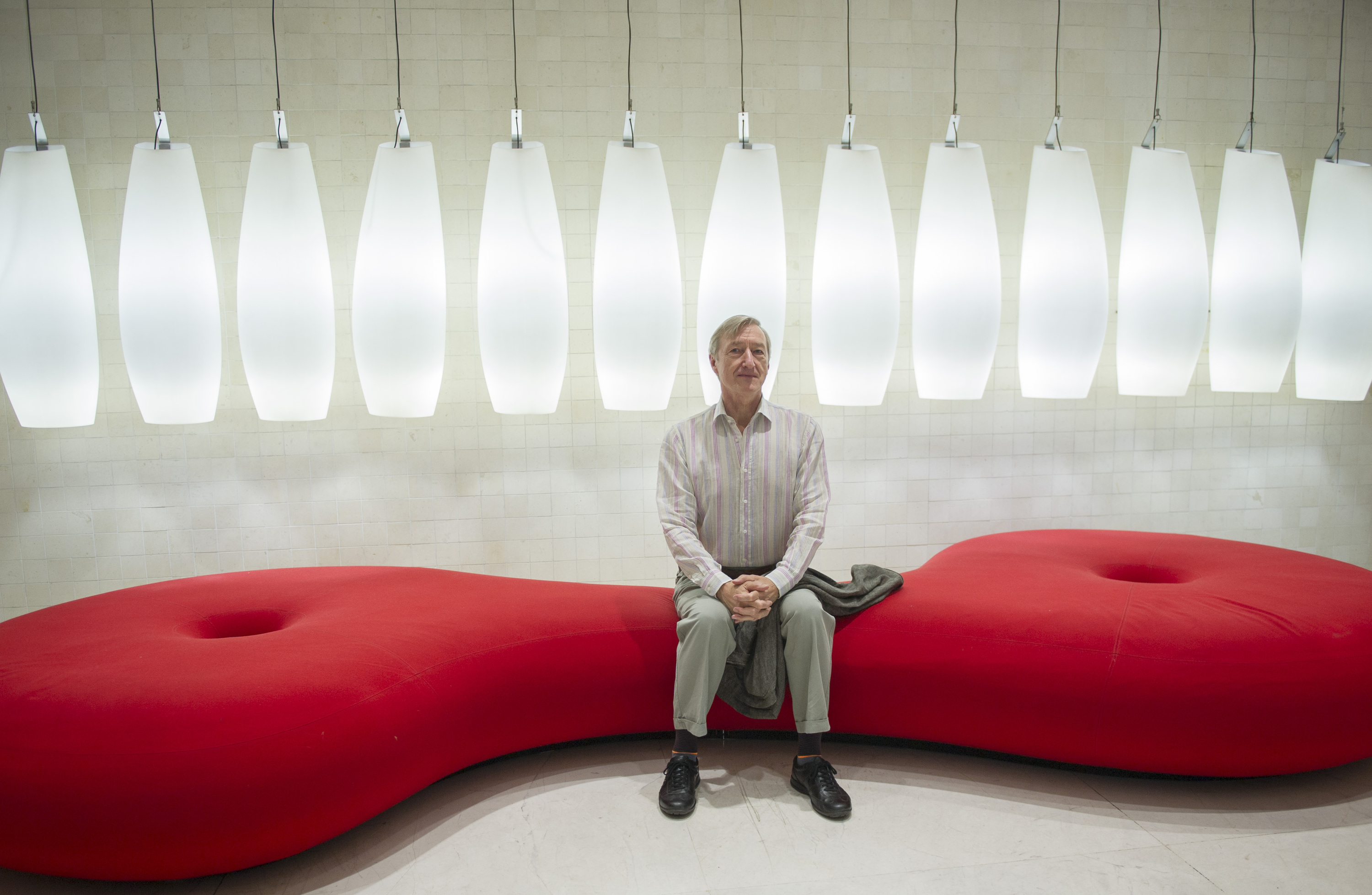 Julian Barnes idazlea, 2014an, Bilboko 'Ja!' festibalean. MARISOL RAMIREZ / FOKU