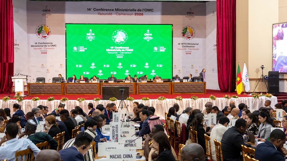 MME Munduko Merkataritza Erakundearen Ministerioen XIV. Konferentzia egin dute Jaunden (Kamerun), martxoaren 26tik 30era. BERRIA