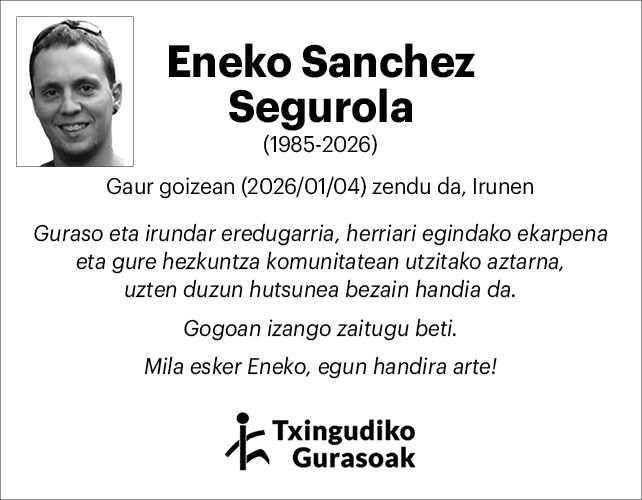 Eneko Sanchez (Txingudi) 2x2