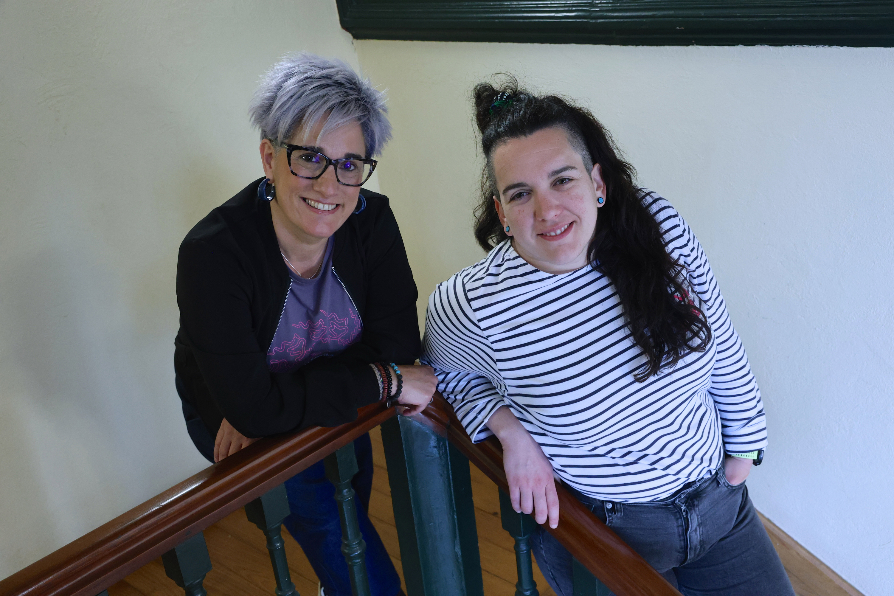 Lurdes Etxezarreta eta Ane Elordi. OSKAR MATXIN EDESA / FOKU