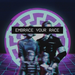 Ikur faxistak dituen beste meme bat, familia eredu tradizionala eta arrazakeria uztartzen dituena.