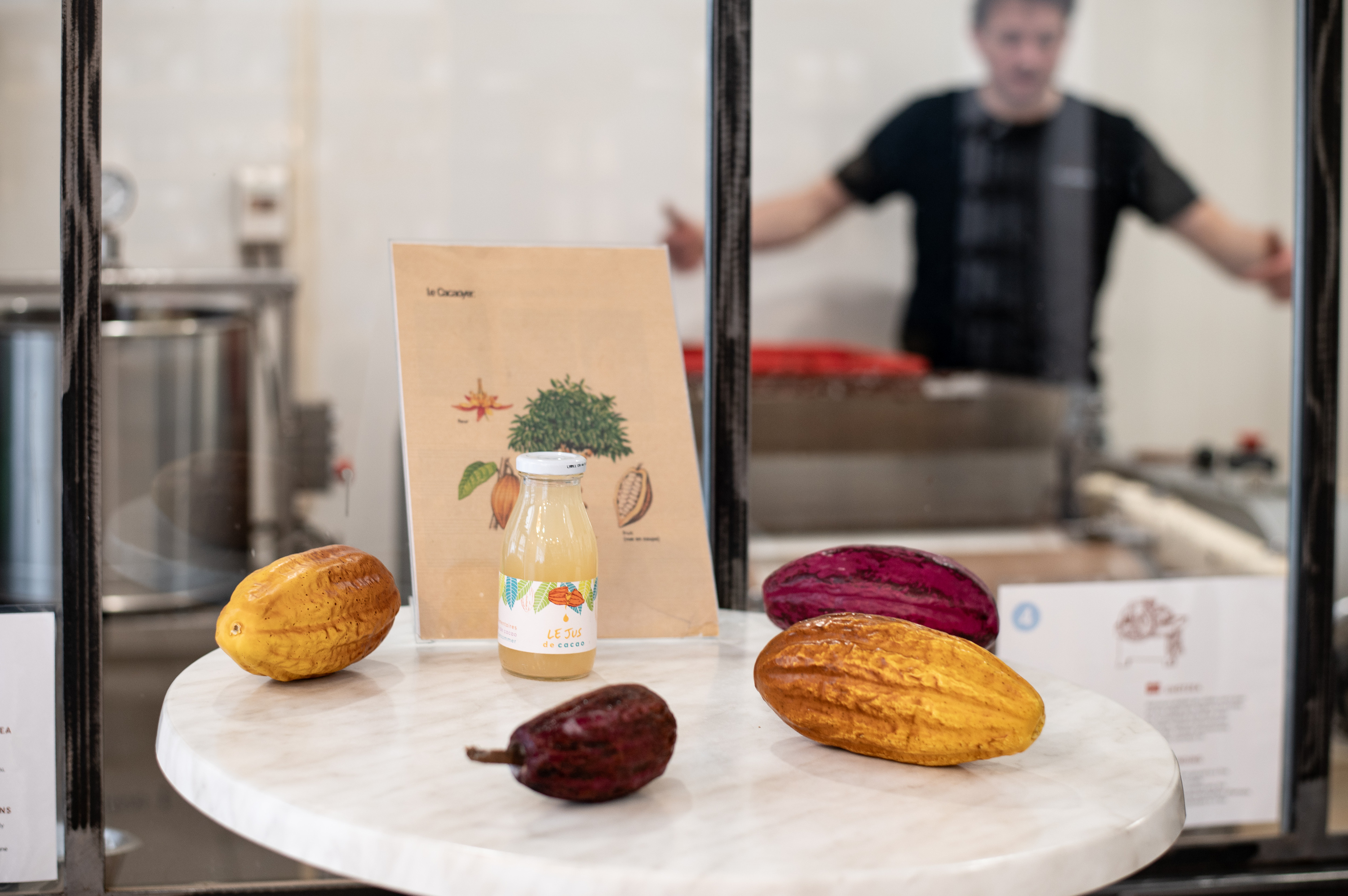 Monsieur Txokola txokolategiko kakao zukua. PATXI BELTZAIZ