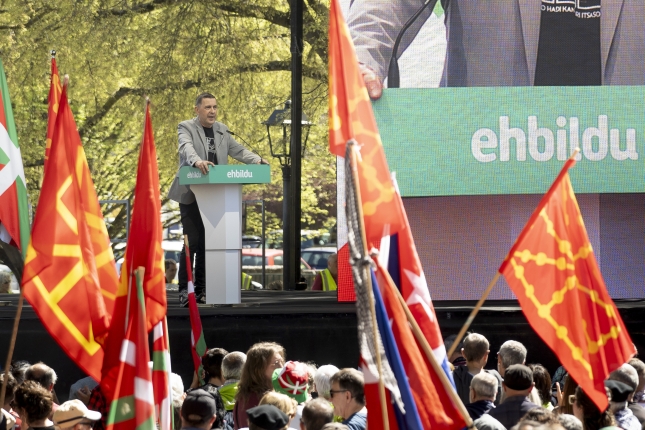 Otegi, ekitaldi politikoan. IÑIGO URIZ / FOKU Otegi, ekitaldi politikoan. IÑIGO URIZ / FOKU