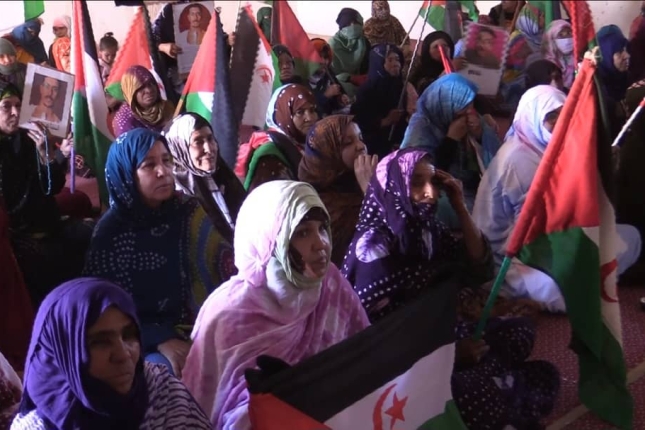 Saharar emakumeak, SEADen 50. urteurrena ospatzeko ekitaldietan. SAHARAKO BRIGADA