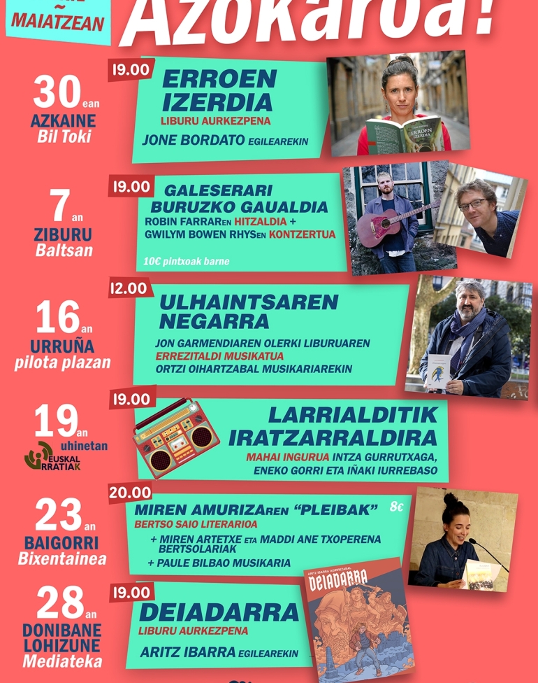 (ID_17756351270235) 2026ko Azokaroa zikloaren egitaraua.