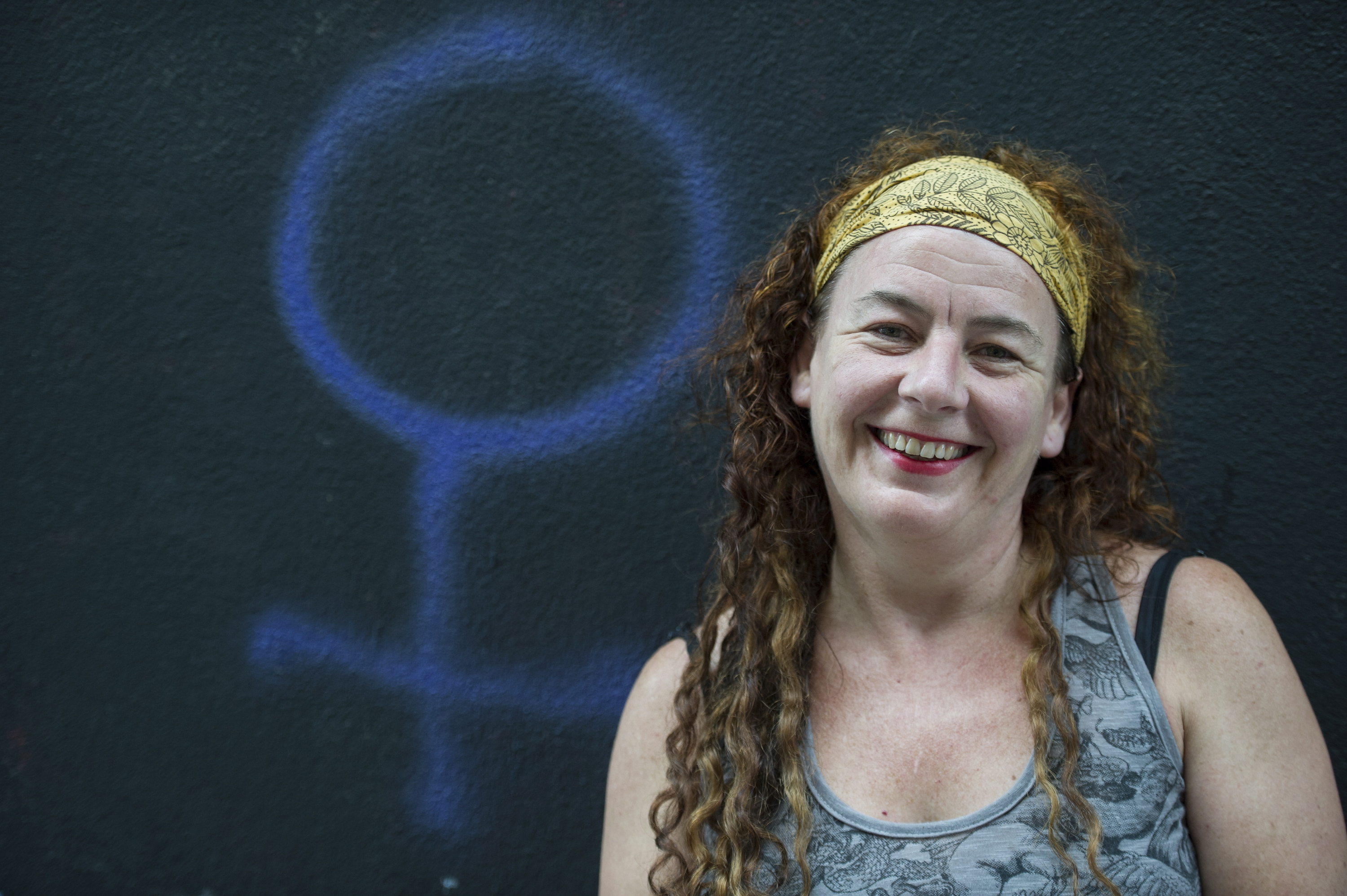 Miren Gojenola aktoreak jokatuko du 'Agur Ben-Hur' antzezlaneko rol nagusia. JON URBE / FOKU