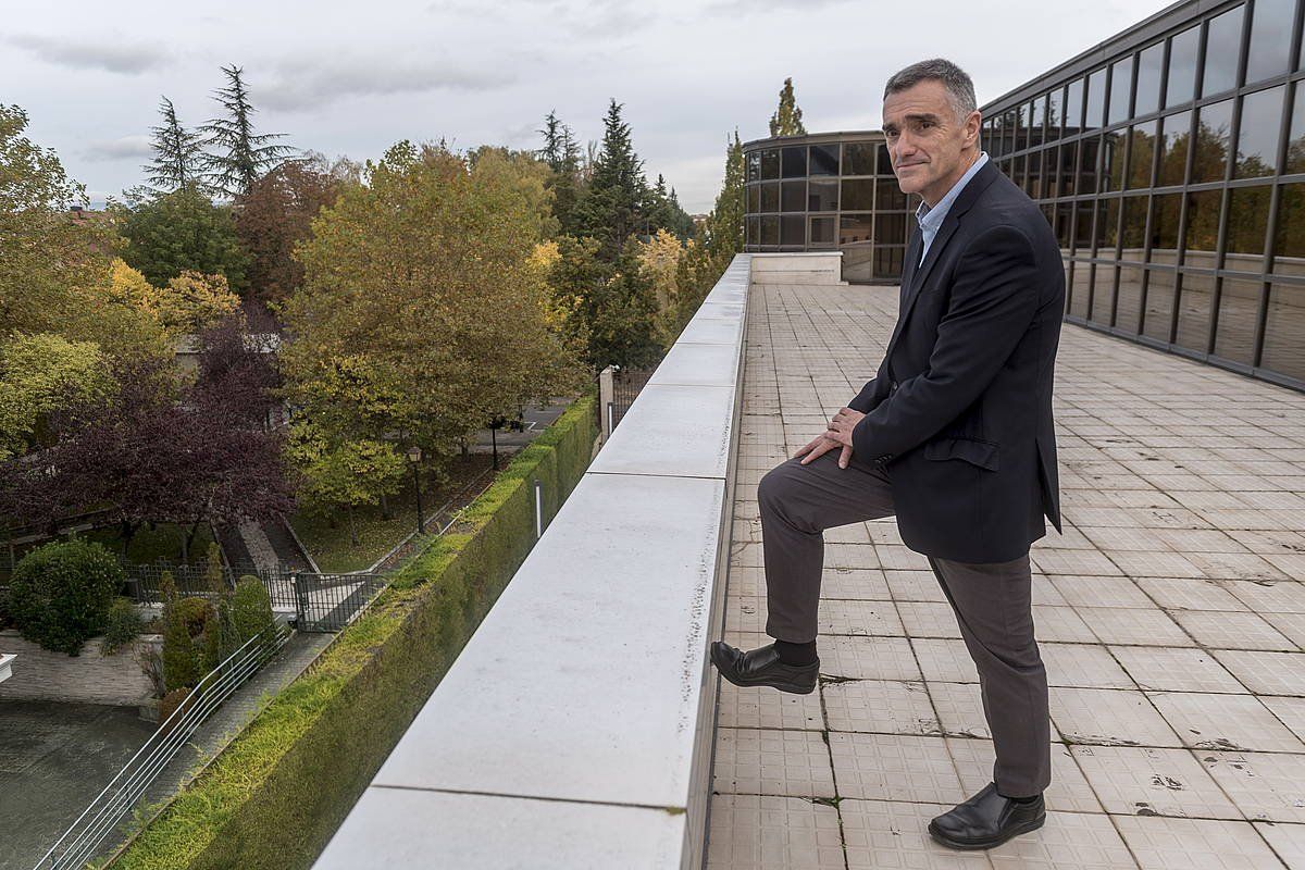 Jonan Fernandez Eusko Jaurlaritzako Bizikidetza idazkari nagusia. JUANAN RUIZ / FOKU