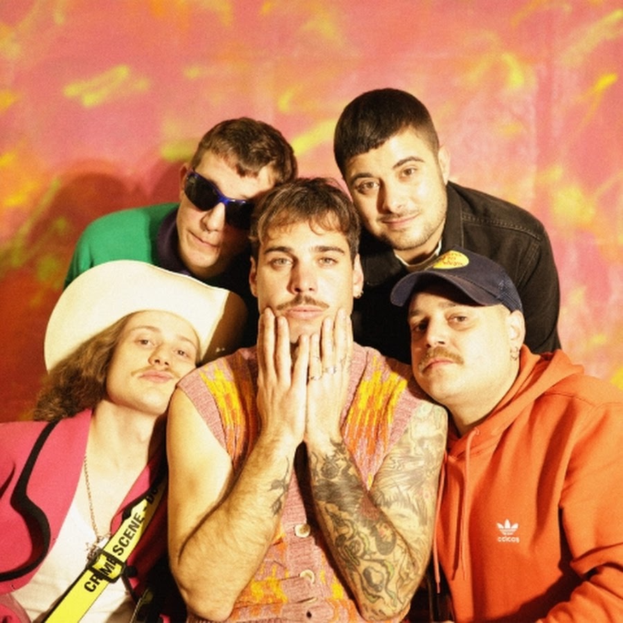 La Txama taldea, artxiboko irudi batean. LA TXAMA