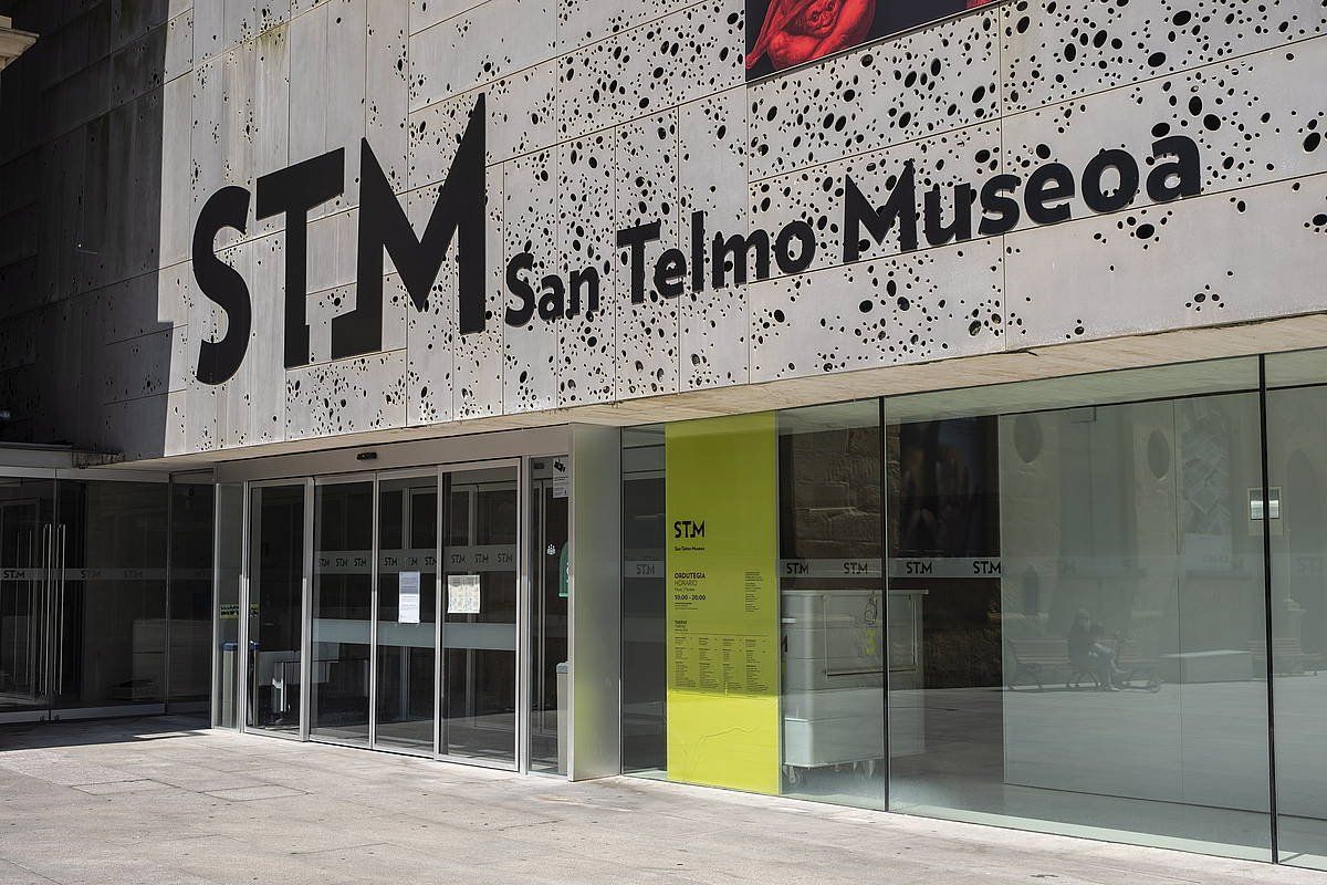 San Telmo museoa asteartean zabalduko dute, Koldobika Jauregiren zuzeneko instalazio batekin. JON URBE / FOKU