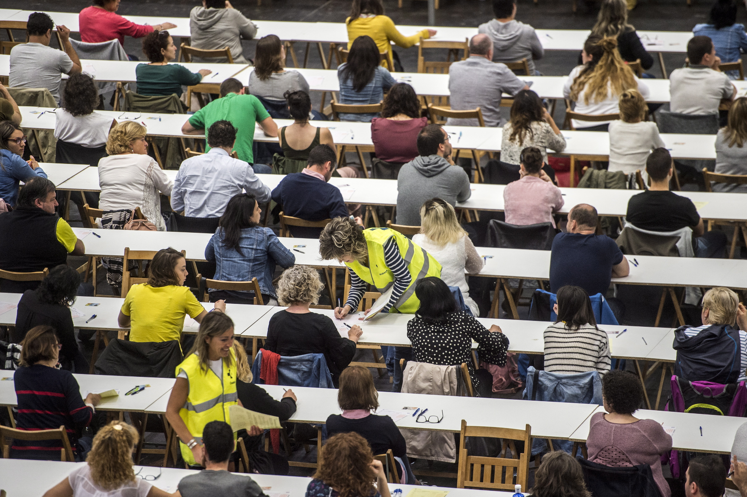 2018ko Osakidetzako oposizioak, artxiboko irudi batean. MARISOL RAMIREZ / FOKU