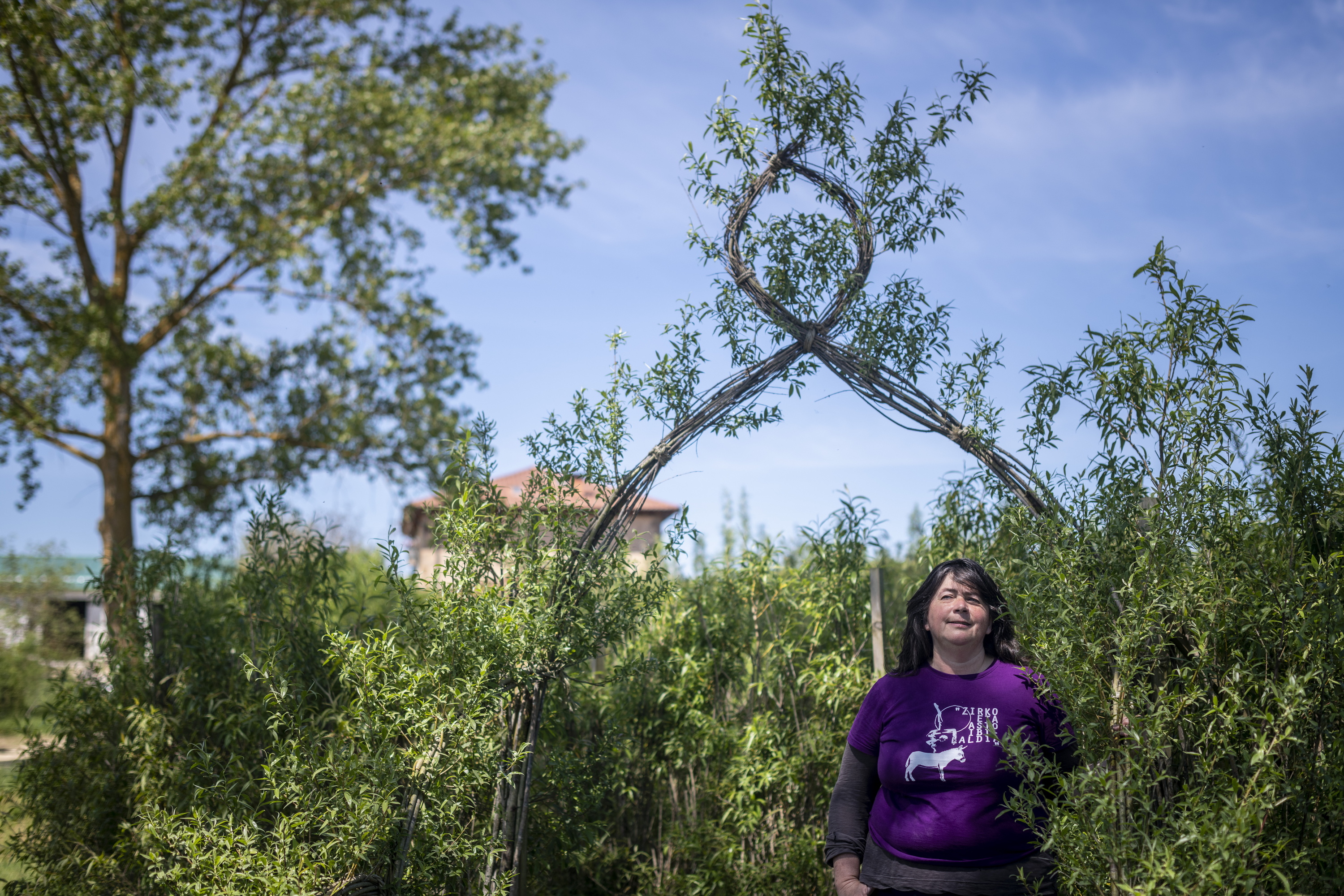 Garaion guneko Amaia Gabilondo, artxiboko irudi batean. JAIZKI FONTANEDA / FOKU