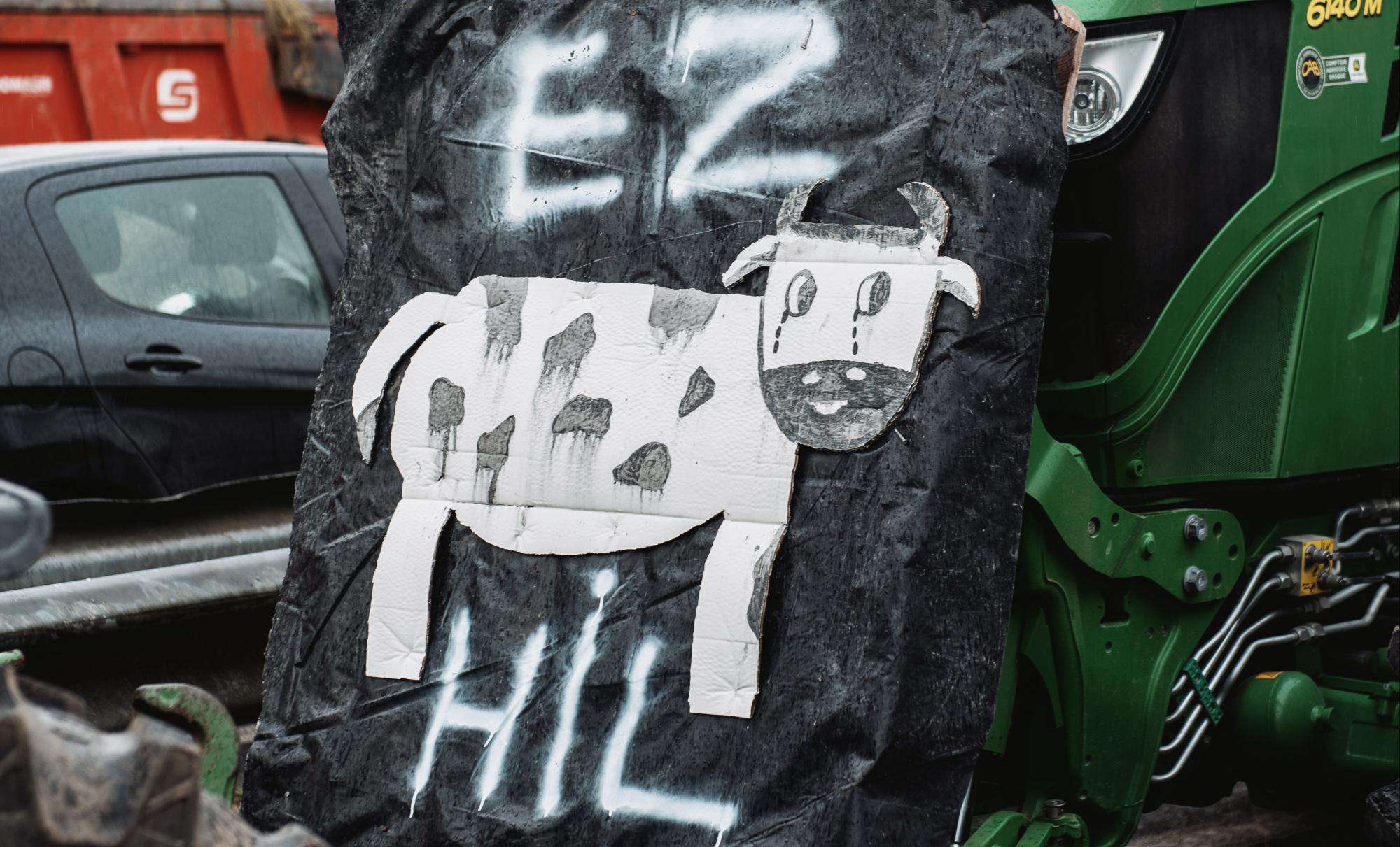 2025eko abenduko laborarien protestak. GUILLAUME FAUVEAU