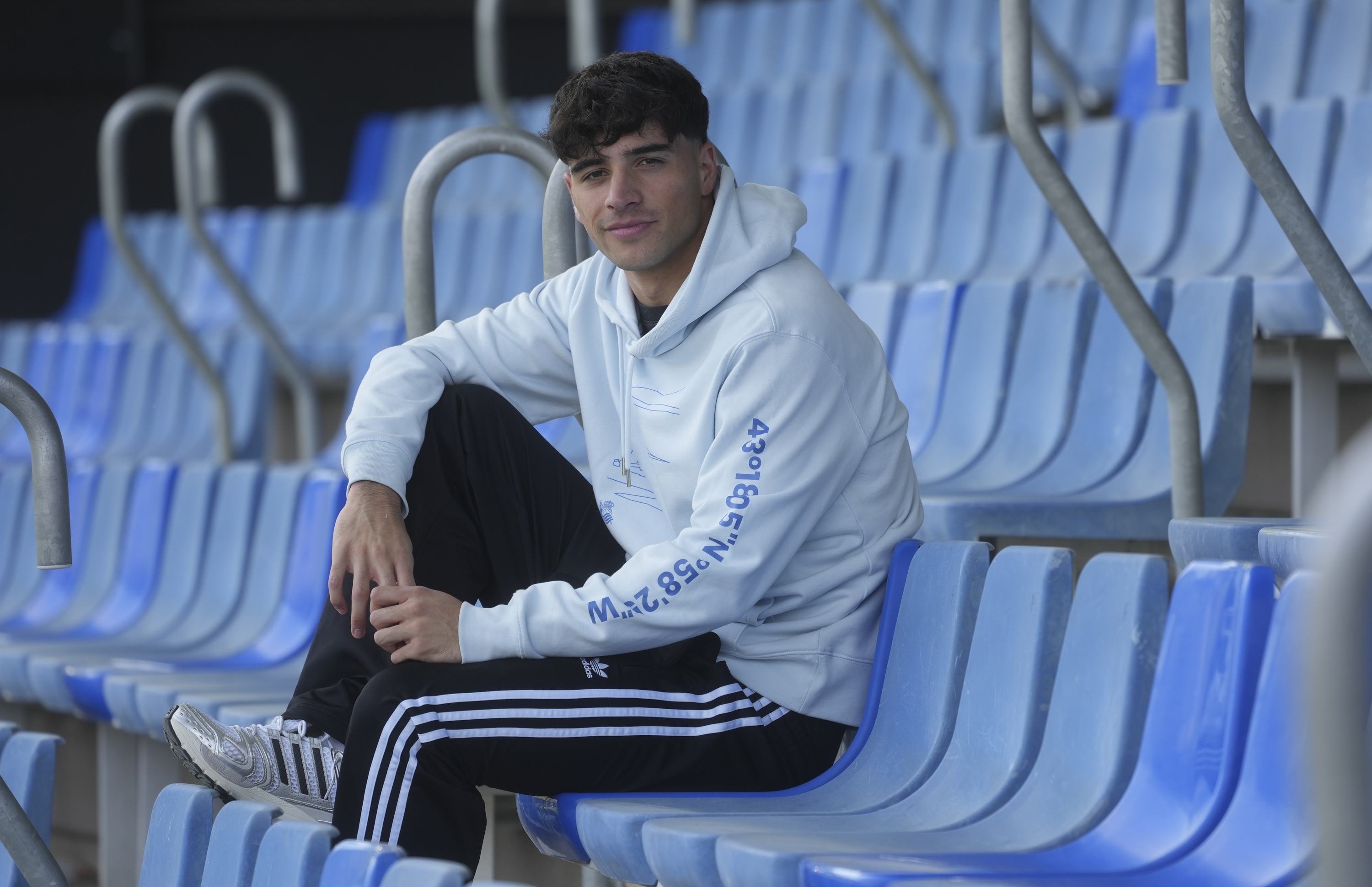 Jon Martin Realeko jokalaria, Zubietan. JAGOBA MANTEROLA / FOKU