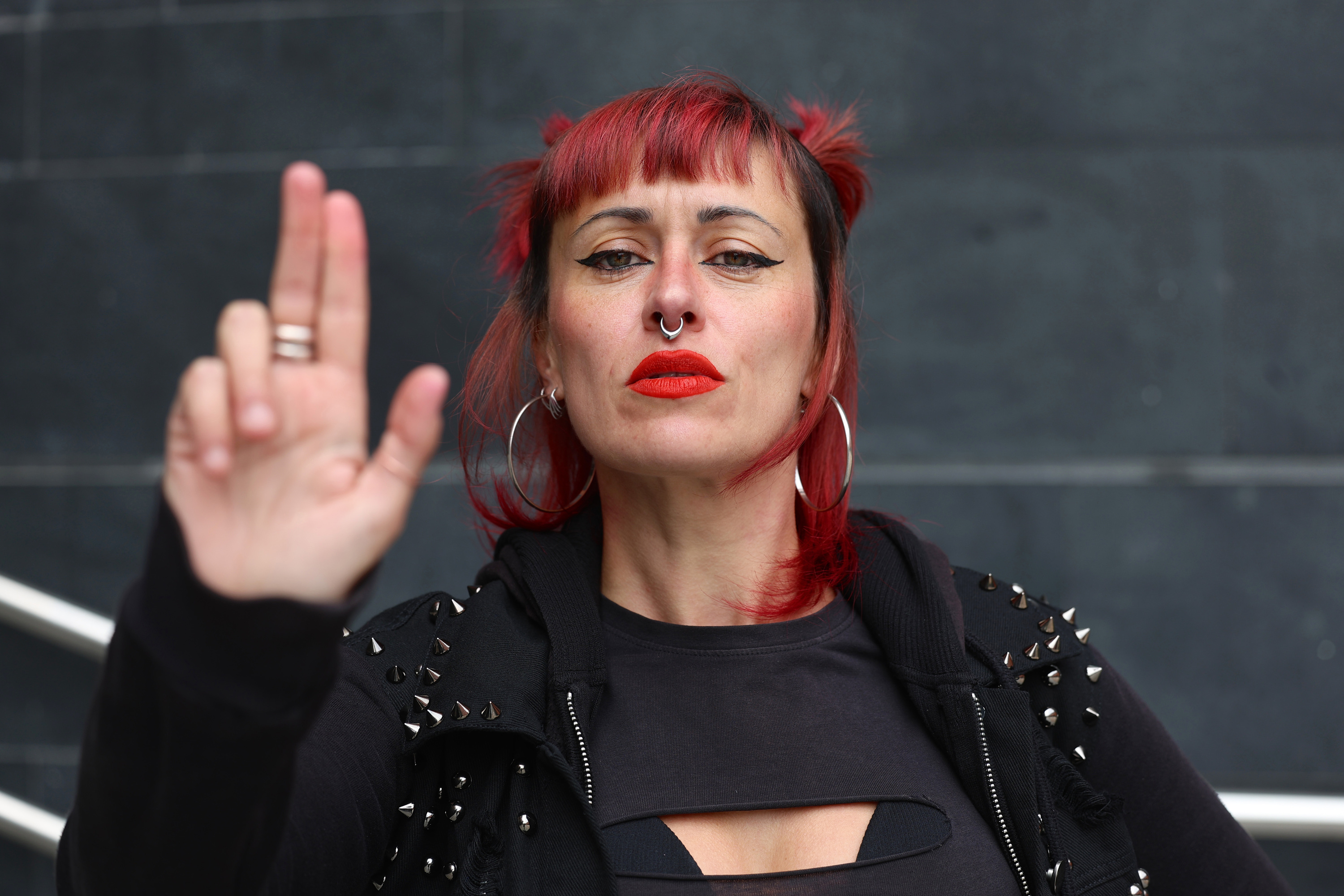 Ane Lindane artista eta umorista. OSKAR MATXIN EDESA / FOKU